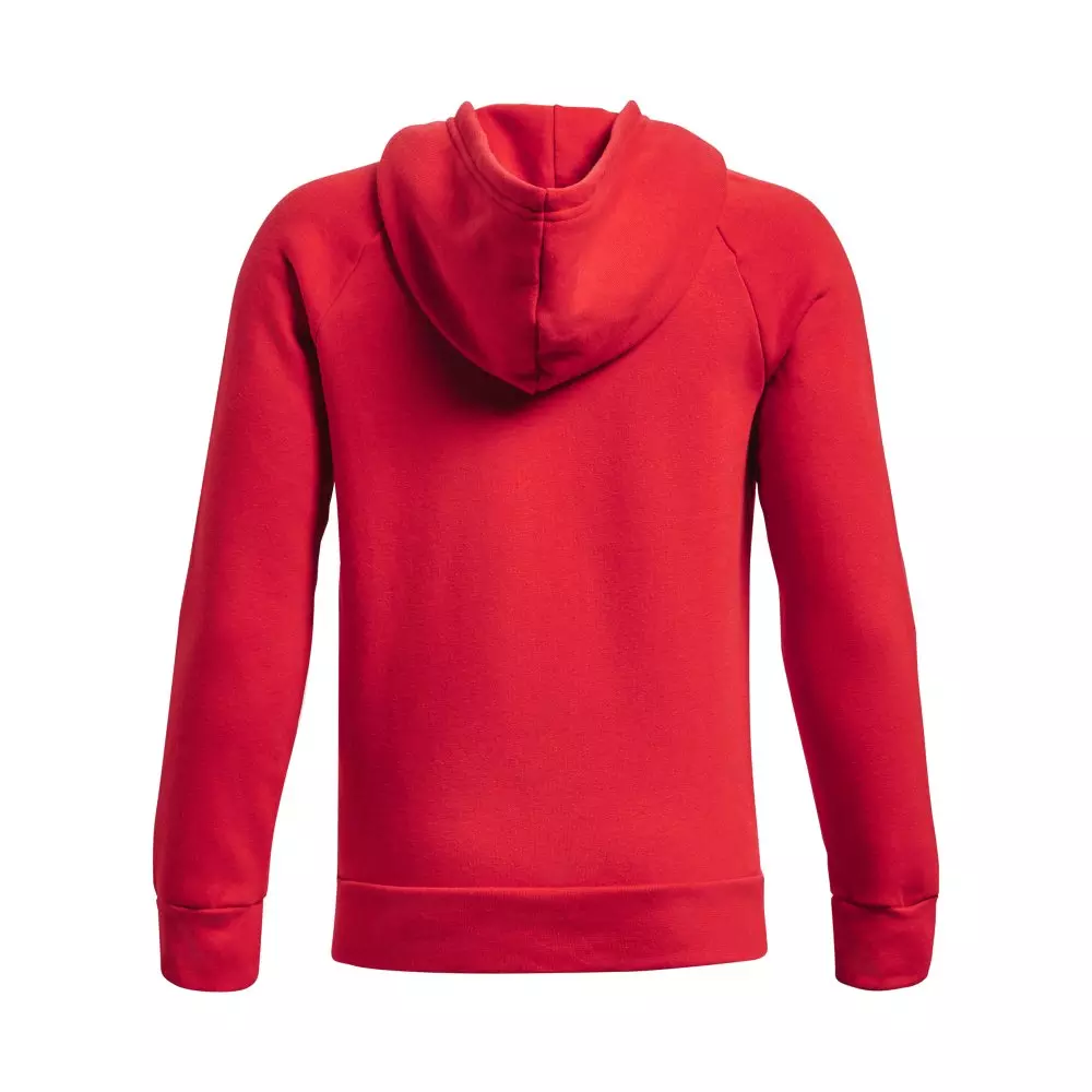 Under Armour Big Boys' Rival Fleece Hoodie - Red - RED