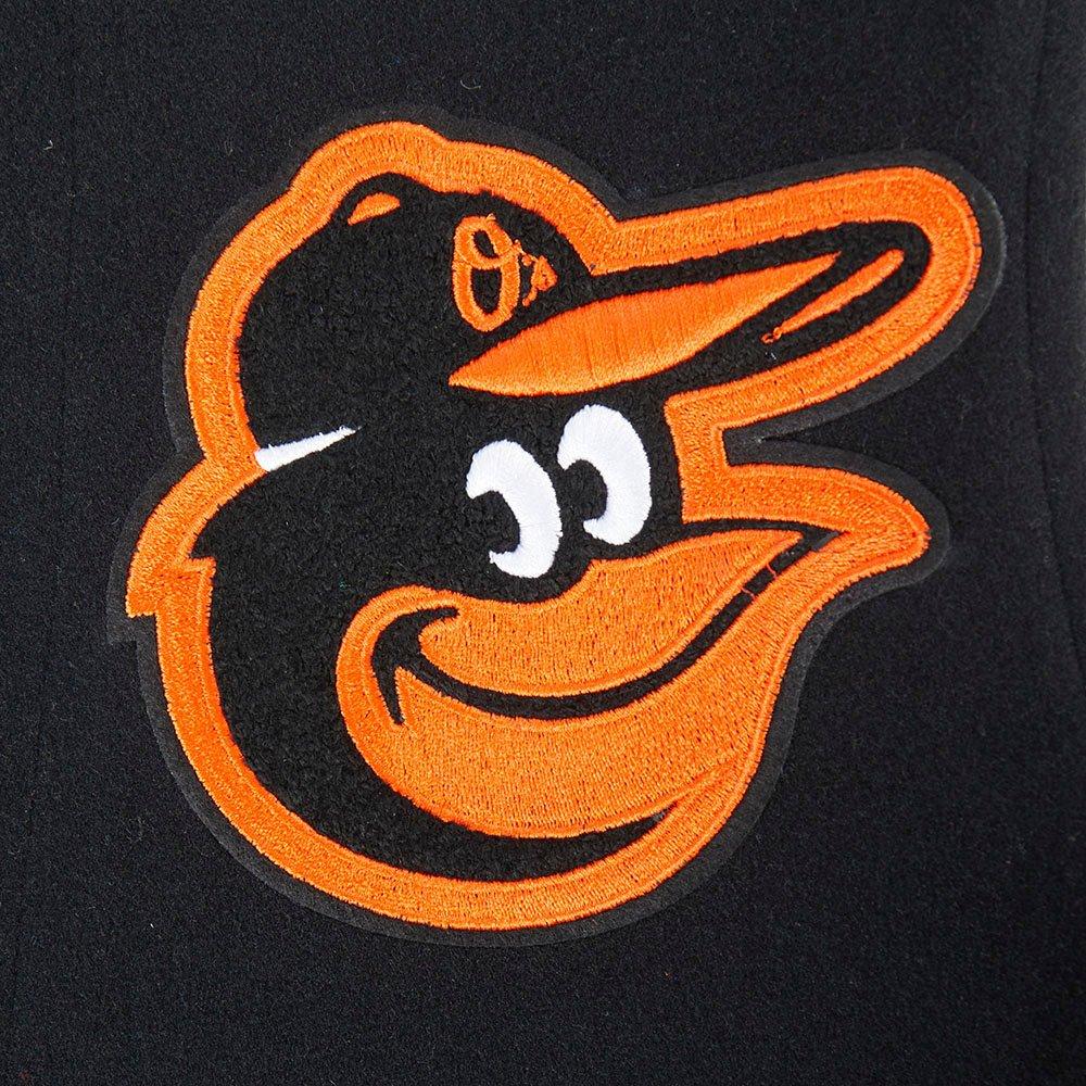 Pro Standard MLB Baltimore Orioles Classic Big Boys' Black Wool Varsity Jacket
