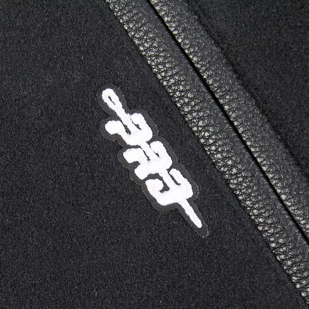 Pro Standard Big Boys' MLB Baltimore Orioles Retro Classic Rib Wool Varsity Jacket  - Black - BLACK