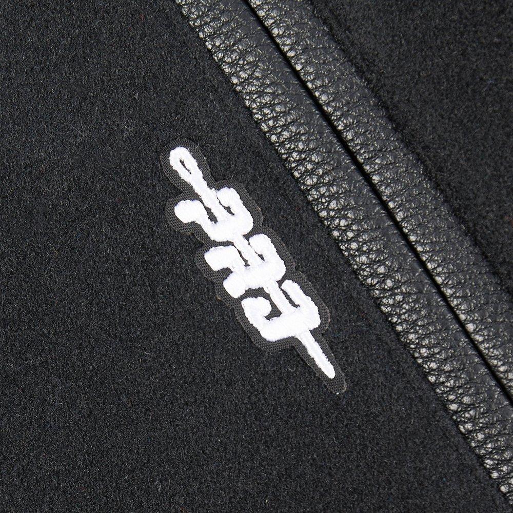 Pro Standard MLB Baltimore Orioles Retro Classic Big Boys' Black Rib Wool Varsity Jacket