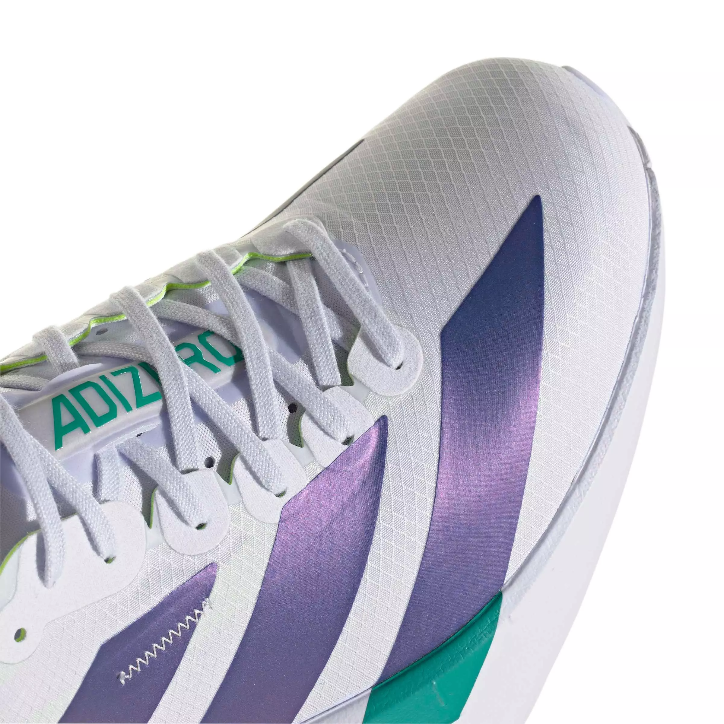 adidas Adizero Adios Pro 4 "Frozen Purple/Solar Purple/Signal Green" Men's Running Shoe - PURPLE/PURPLE/GREEN