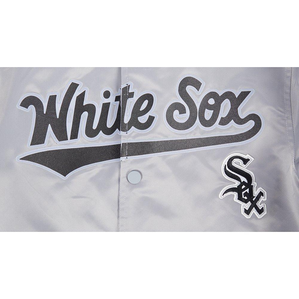 Pro Standard MLB Chicago White Sox Classic Big Boys' Silver Satin Jacket