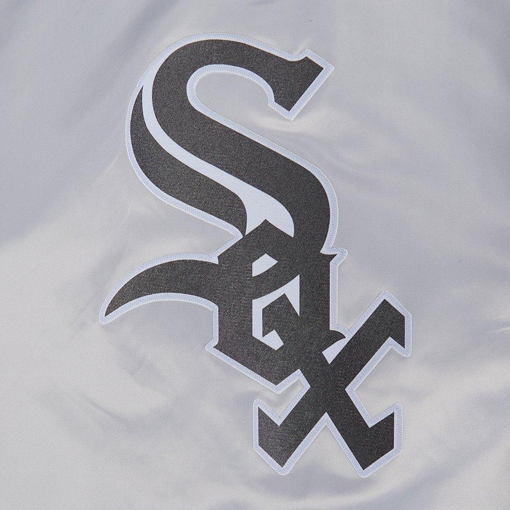 Pro Standard MLB Chicago White Sox Classic Big Boys' Silver Satin Jacket