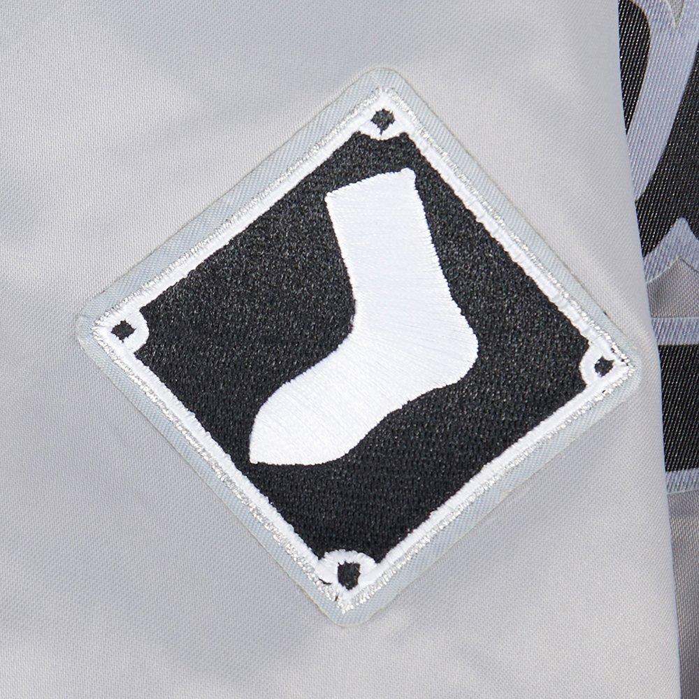 Pro Standard MLB Chicago White Sox Classic Big Boys' Silver Satin Jacket