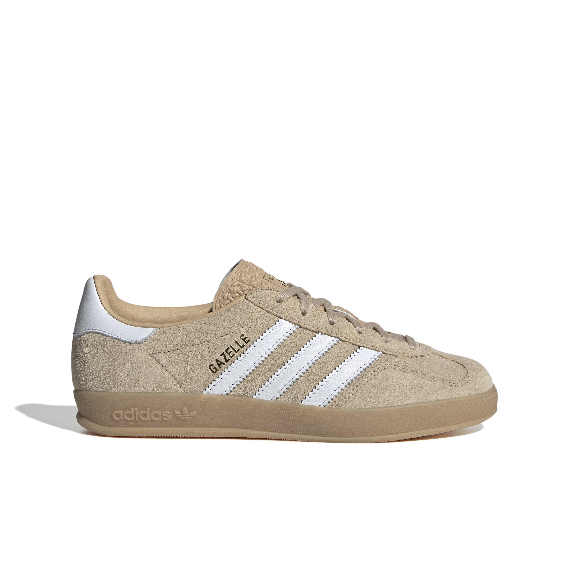 adidas Originals Gazelle "Magic Beige/Ftwr White/Gum 3" Women's Shoe - BEIGE/WHITE/GUM Thumbnail View 1