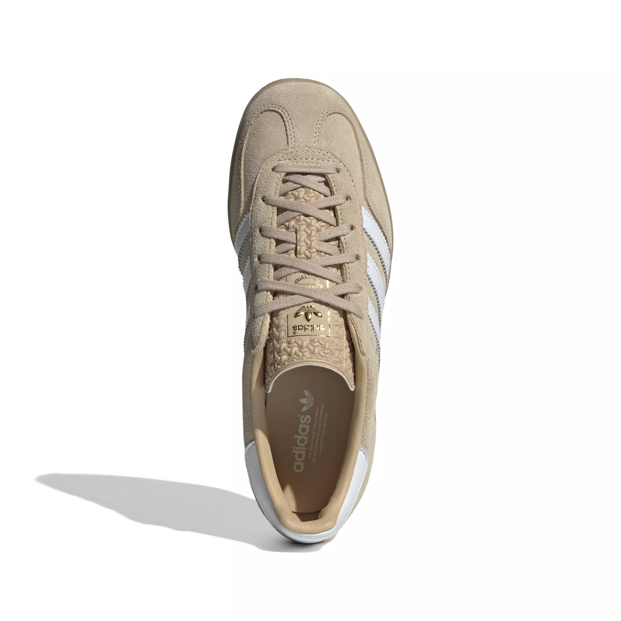 adidas Originals Gazelle "Magic Beige/Ftwr White/Gum 3" Women's Shoe - BEIGE/WHITE/GUM