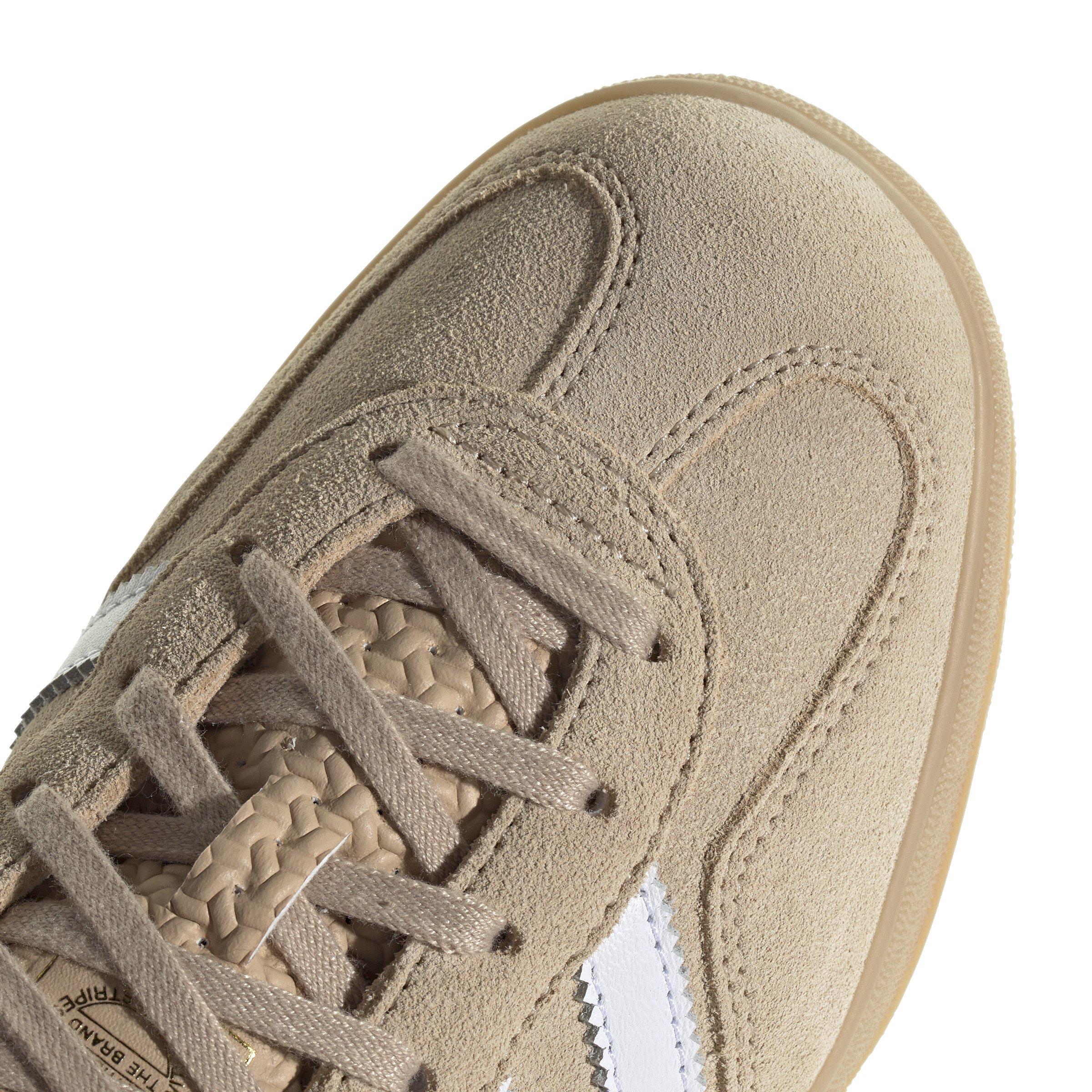 adidas Originals Gazelle "Magic Beige/Ftwr White/Gum 3" Women's Shoe - BEIGE/WHITE/GUM Thumbnail View 7