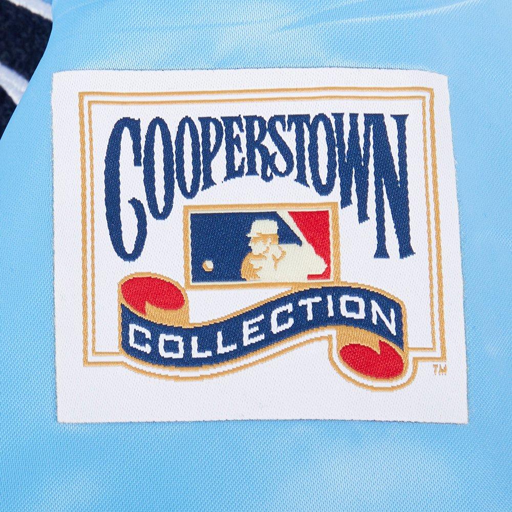 Pro Standard MLB Chicago White Sox Retro Classic Big Boys' Blue Rib Satin Jacket