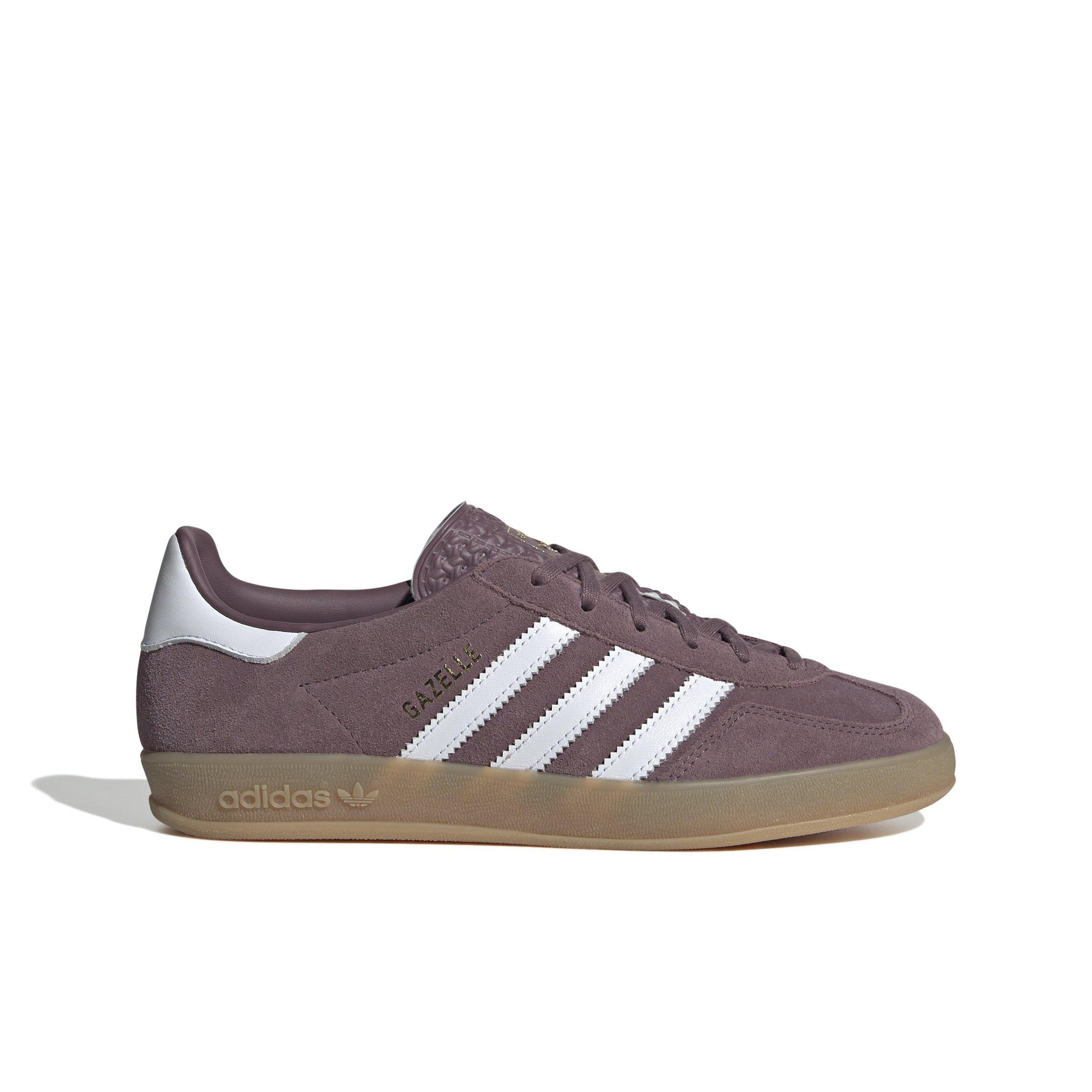 adidas Originals Gazelle "Shadow Fig/Ftwr White/Gum 3" Women's Shoe - FIG/WHITE/GUM Thumbnail View 1