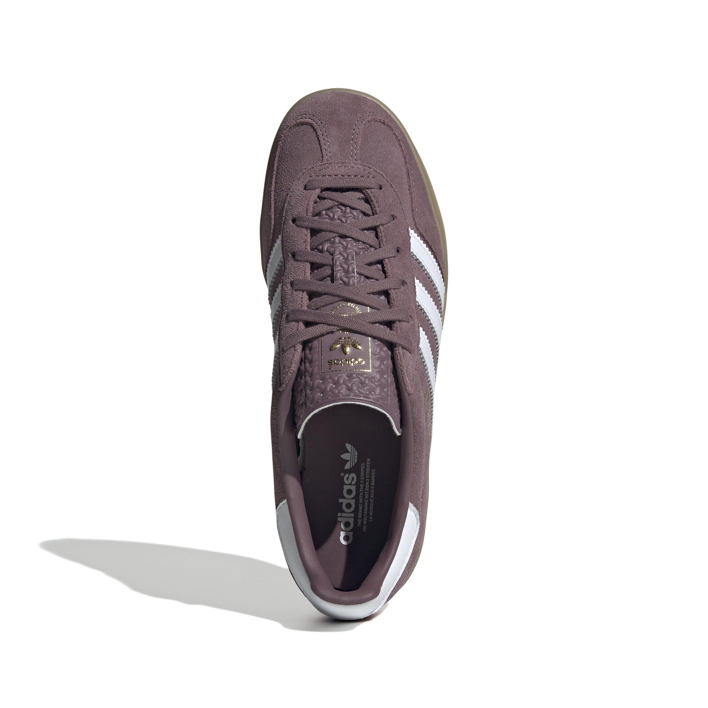 adidas Originals Gazelle Women's "Shadow Fig/Ftwr White/Gum 3" Shoe