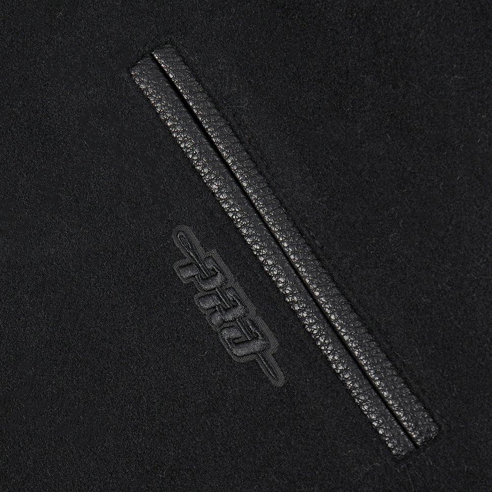 Pro Standard MLB Chicago White Sox Triple Black Big Boys' Wool Varsity Jacket