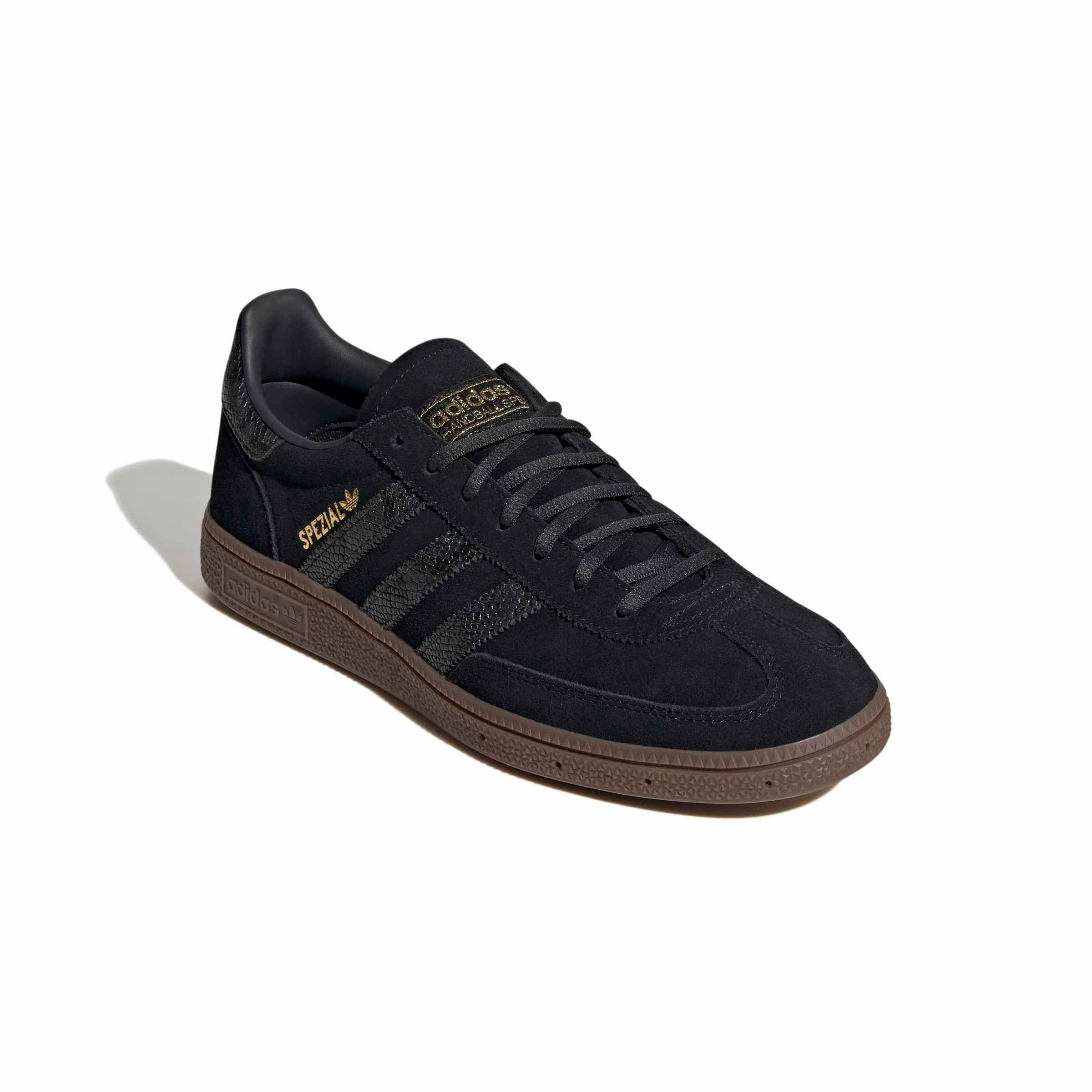 adidas Originals Handball Spezial "Core Black/Core Black/Carbon" Men's Shoe - BLACK/BLACK/CARBON