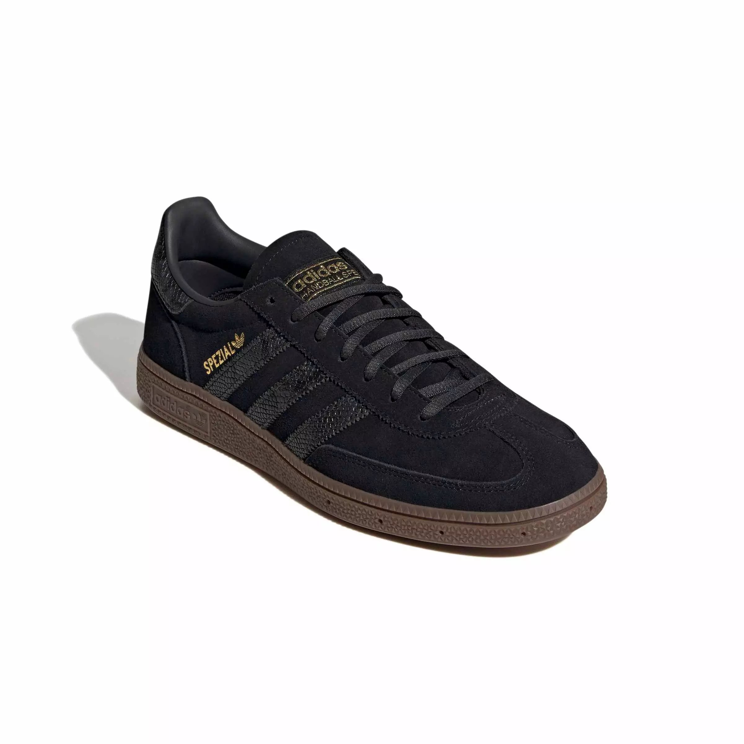 adidas Originals Handball Spezial "Core Black/Core Black/Carbon" Men's Shoe - BLACK/BLACK/CARBON