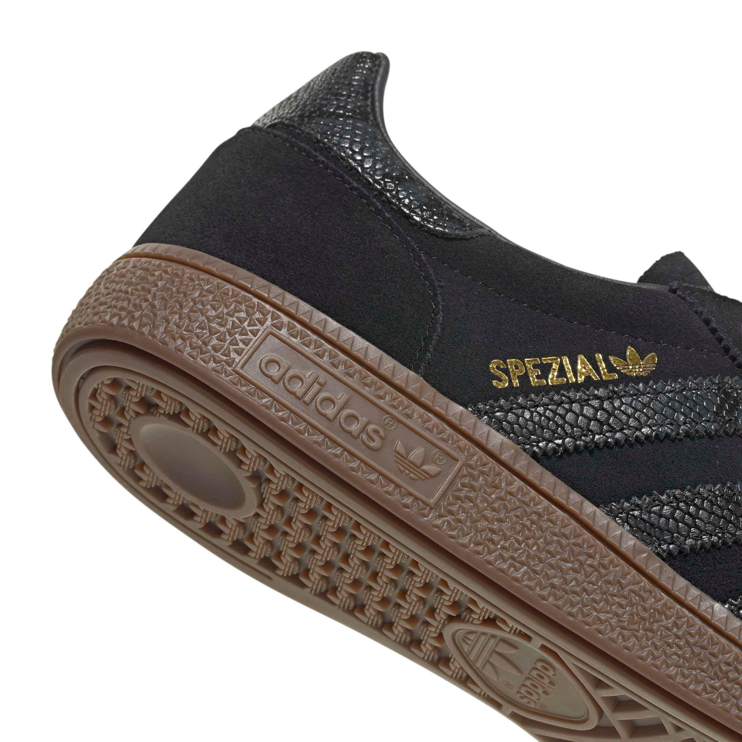 adidas Originals Handball Spezial "Core Black/Core Black/Carbon" Men's Shoe - BLACK/BLACK/CARBON