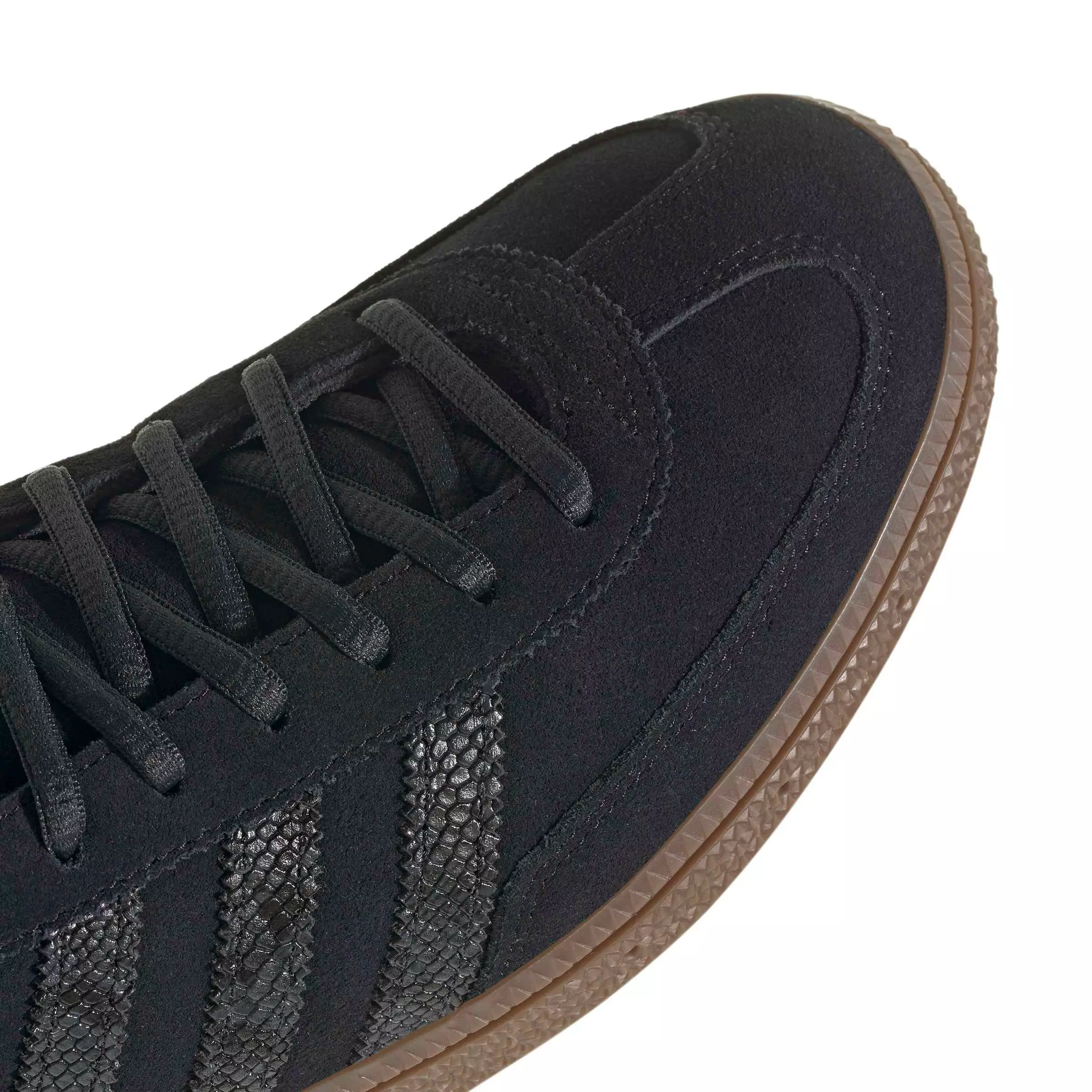 adidas Originals Handball Spezial "Core Black/Core Black/Carbon" Men's Shoe - BLACK/BLACK/CARBON
