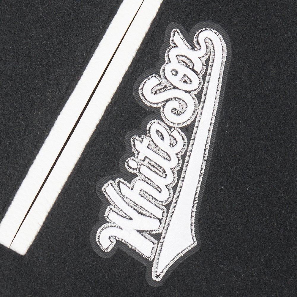 Pro Standard MLB Chicago White Sox Classic Big Boys' Black Wool Varsity Jacket