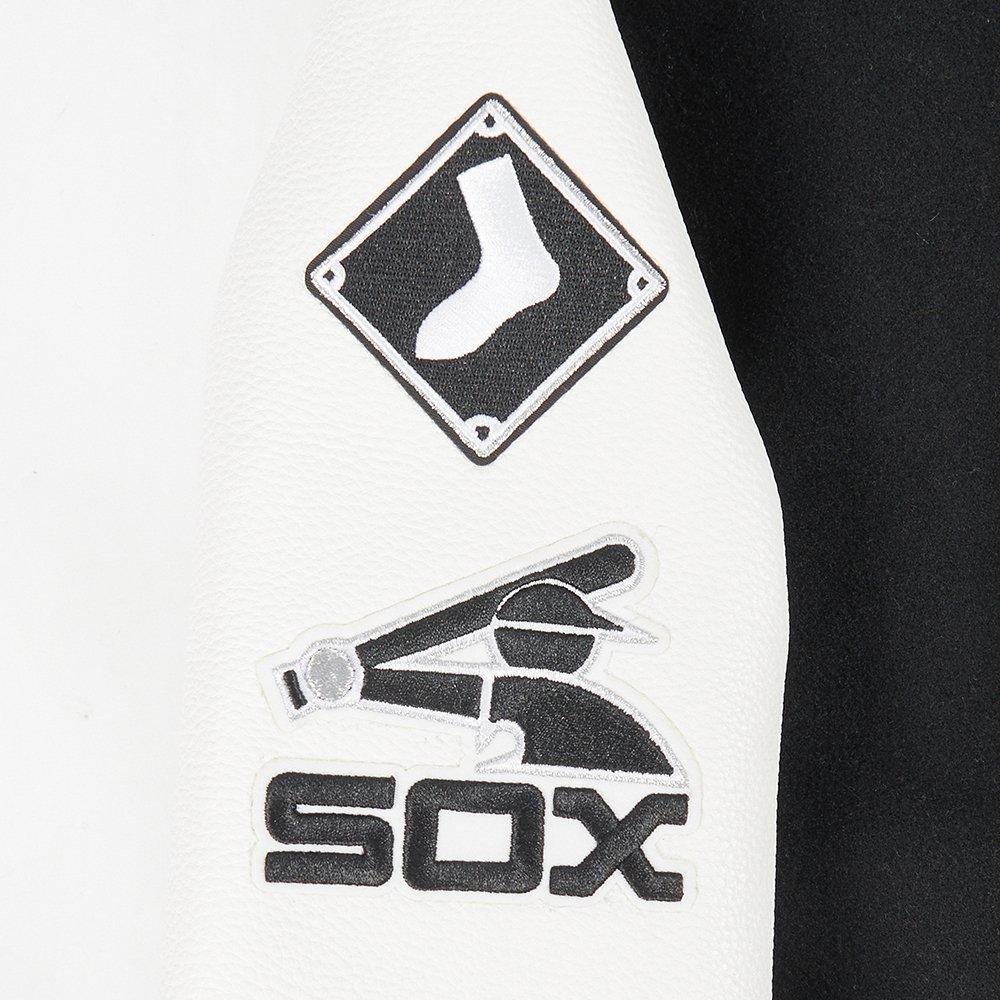 Pro Standard MLB Chicago White Sox Classic Big Boys' Black Wool Varsity Jacket