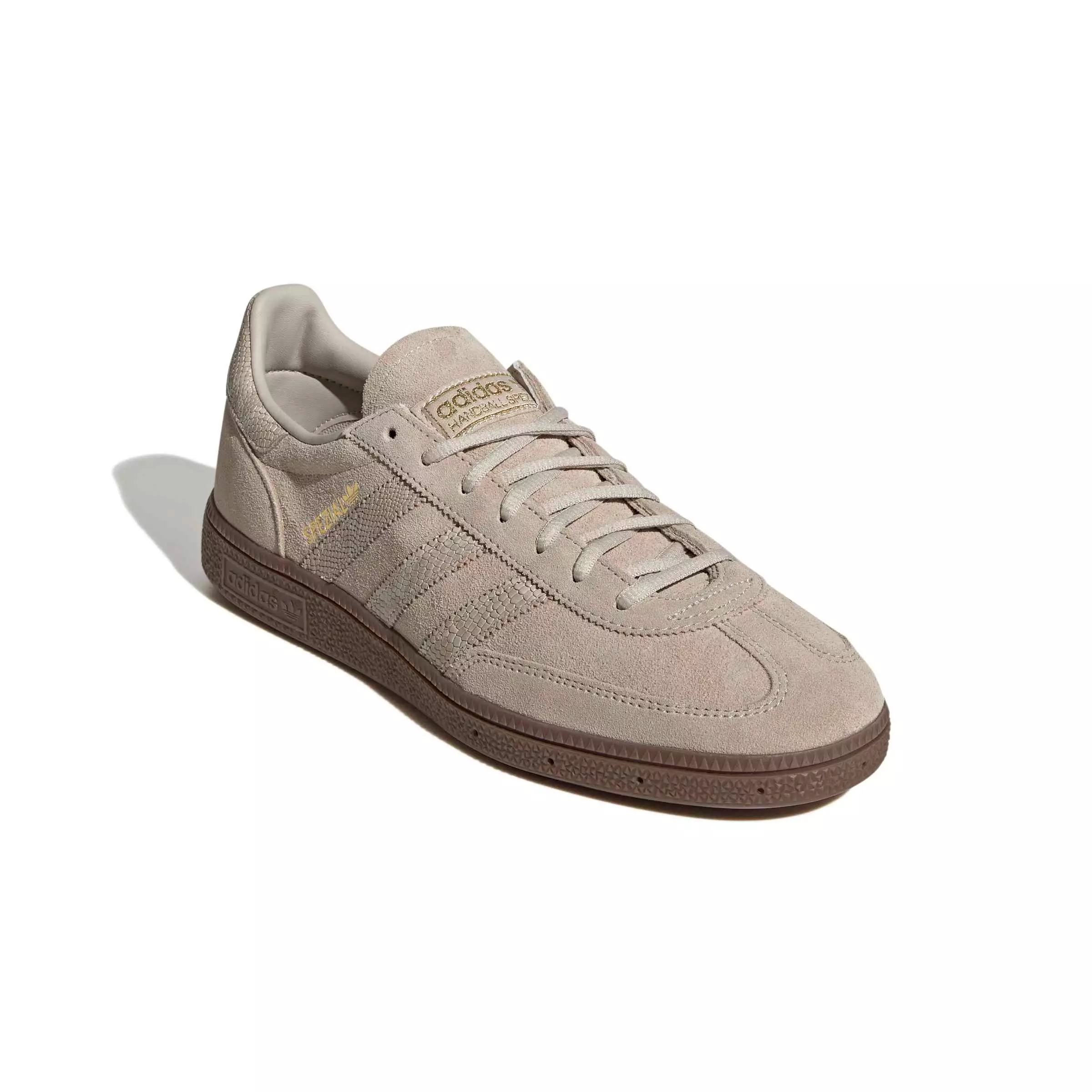 adidas Originals Handball Spezial "Khaki Three/Khaki Three/Wonder Alumina" Men's Shoe - KHAKI/KHAKI/ALUMINA