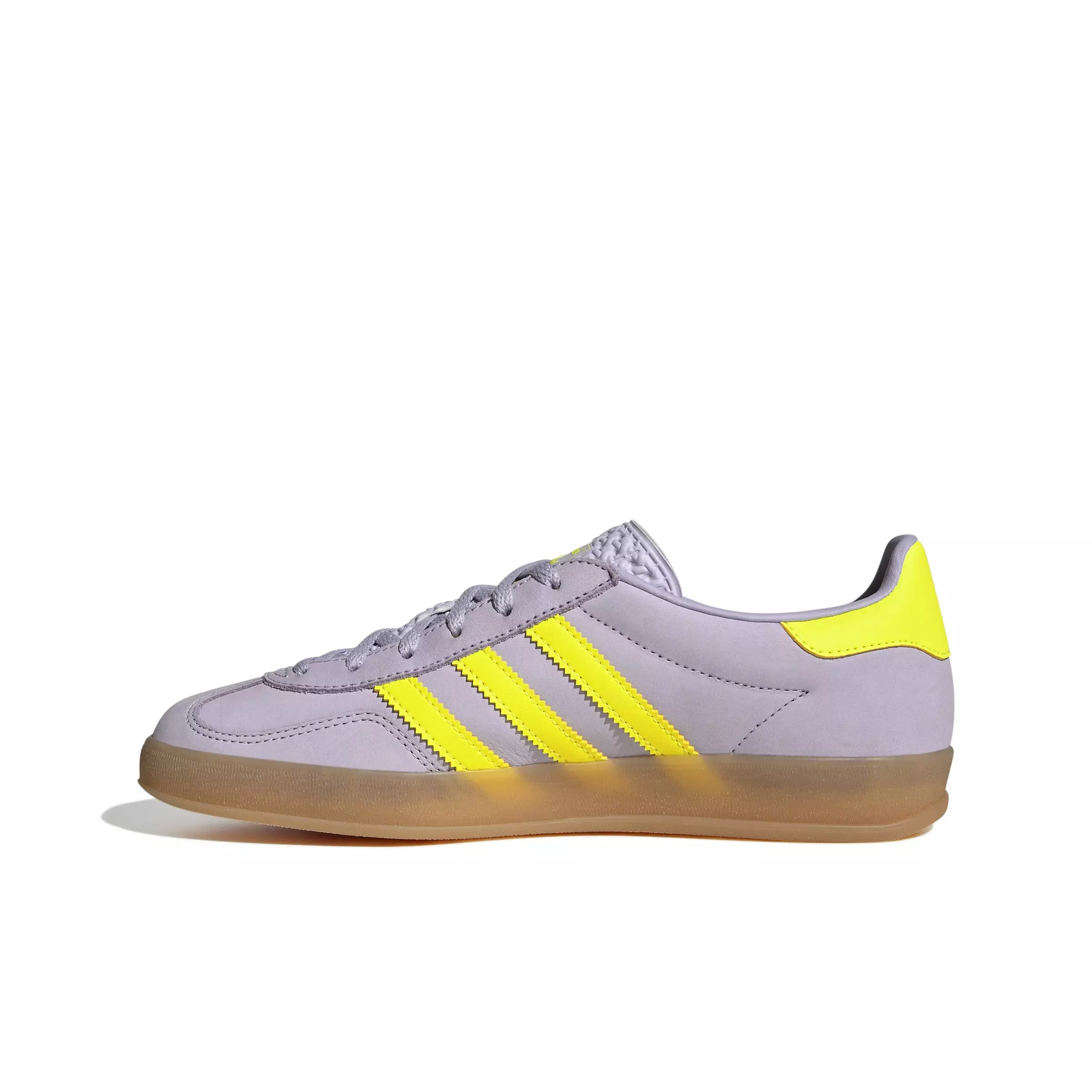 adidas Originals Gazelle "Silver Dawn/Solar Yellow/Gum 3" Women's Shoe - DAWN/YELLOW/GUM