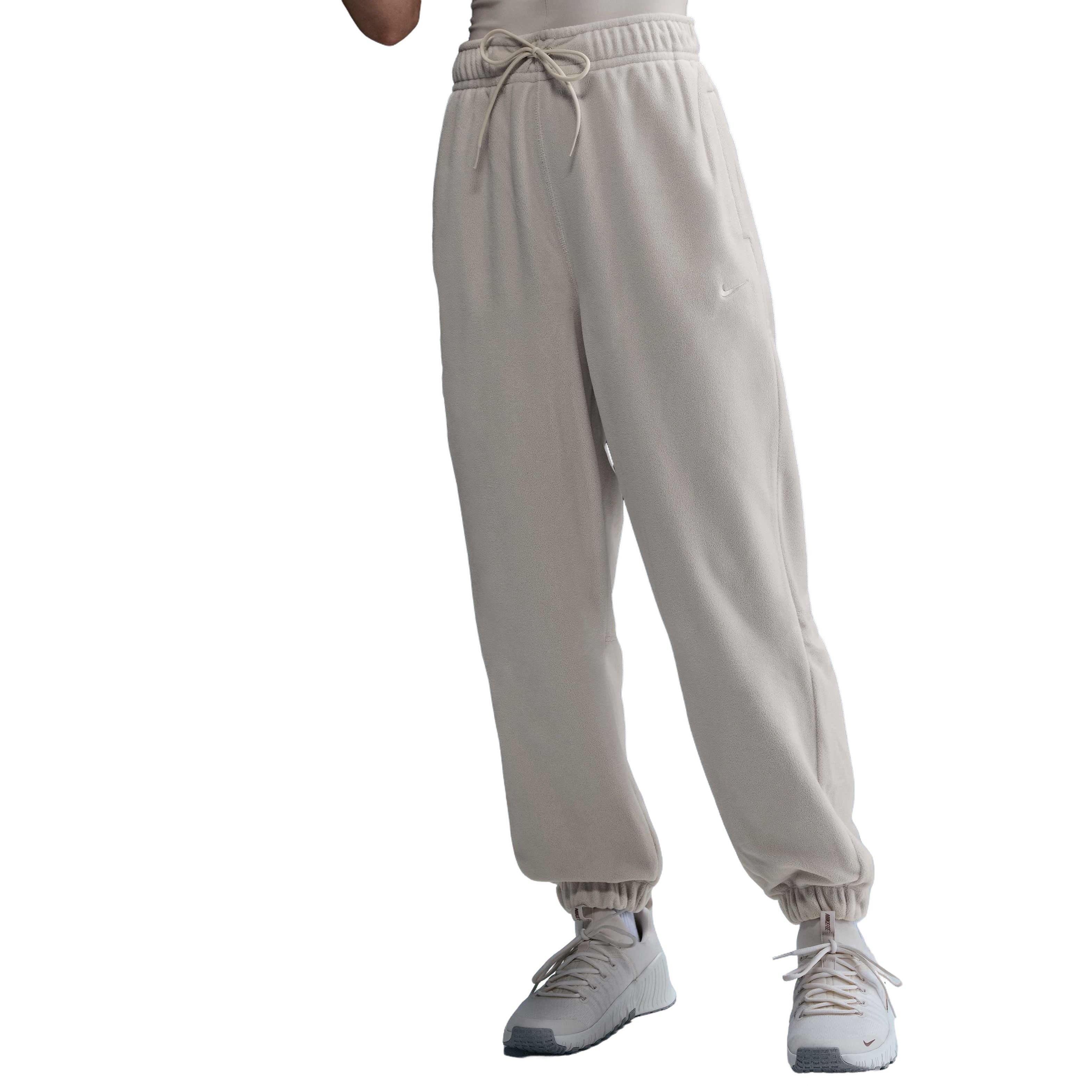 Nike Women's Therma-FIT One Loose Fleece Pants - Brown - BROWN Thumbnail View 1