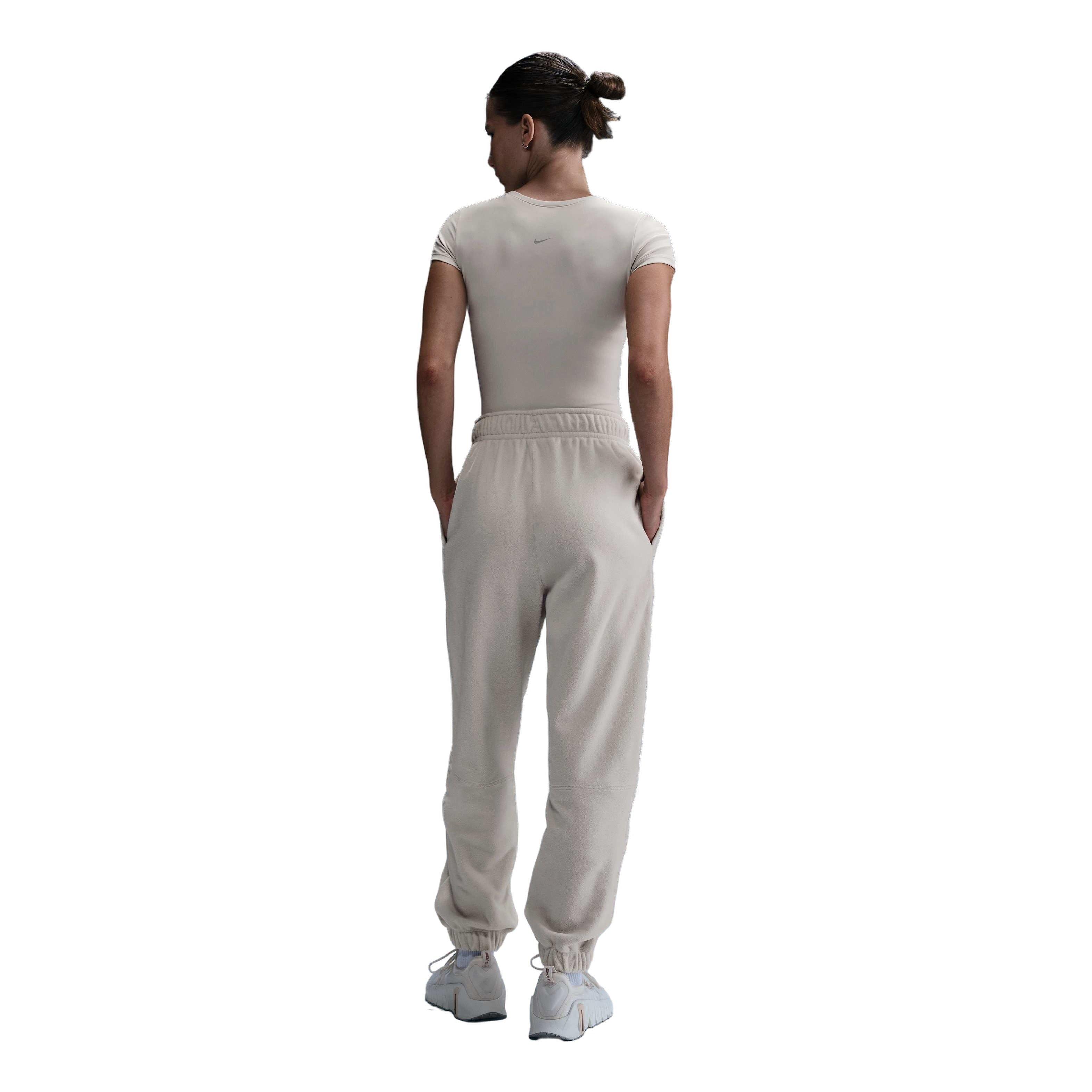 Nike Women's Therma-FIT One Loose Fleece Pants - Brown - BROWN Thumbnail View 5