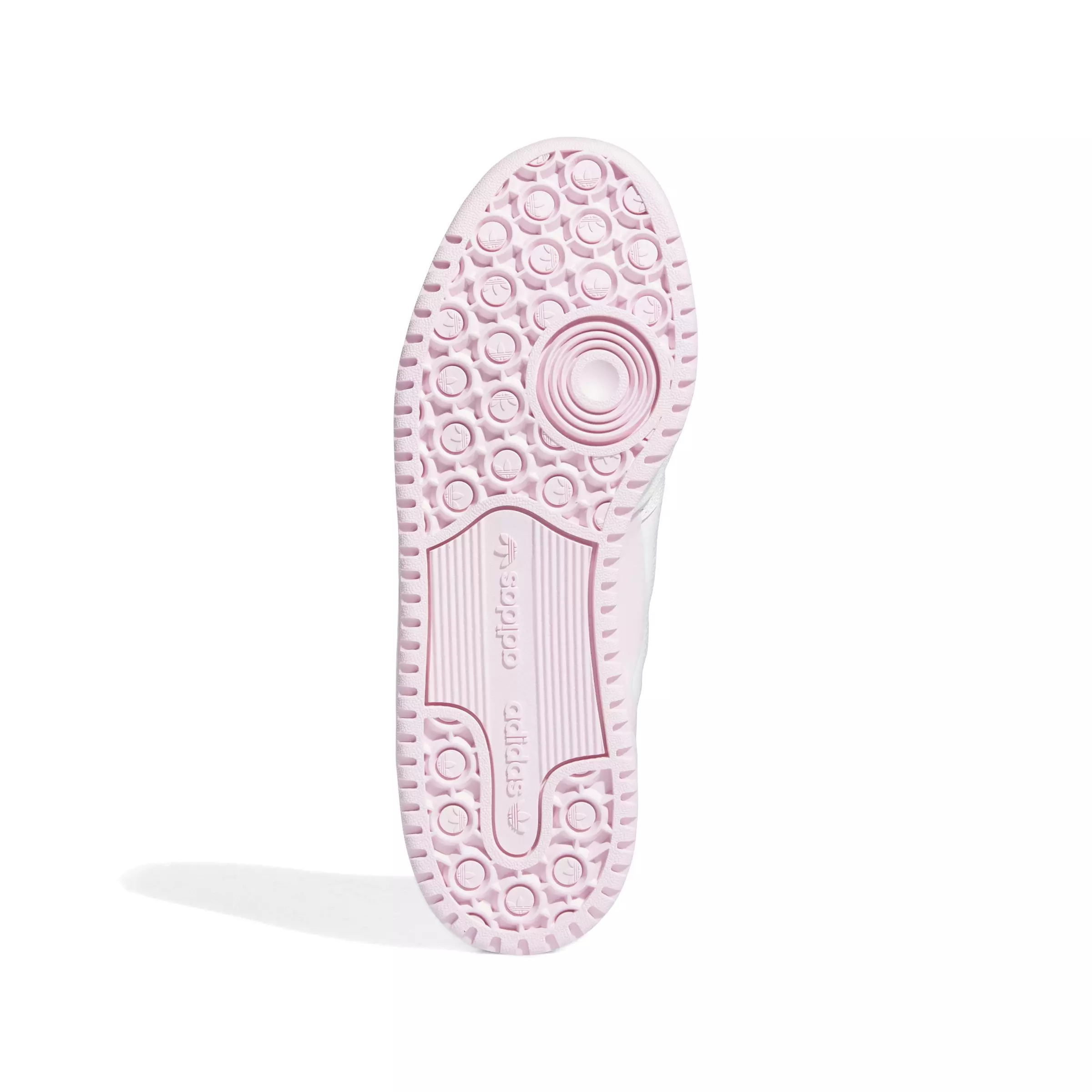 adidas Forum Low CL "Cloud White/Clear Pink/Cloud White" Women's Shoe - WHITE/PINK/WHITE