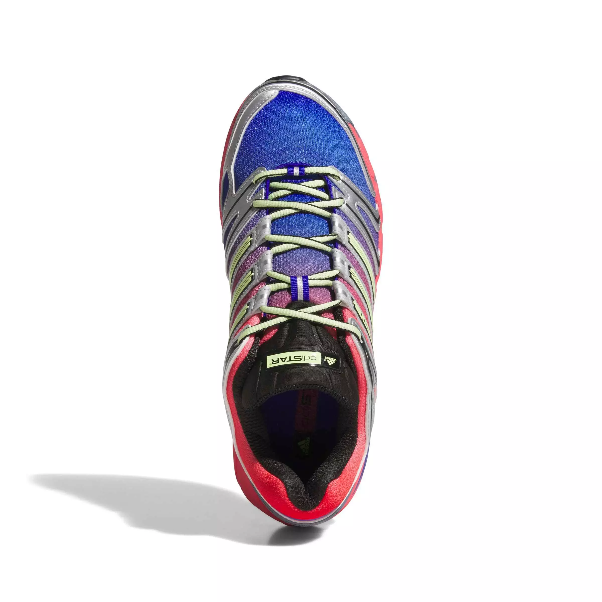 adidas Originals Adistar Control 5 "Silver Metallic/Frozen Lemon/Lucid Blue" Men's Shoe - SILVER/LEMON/BLUE