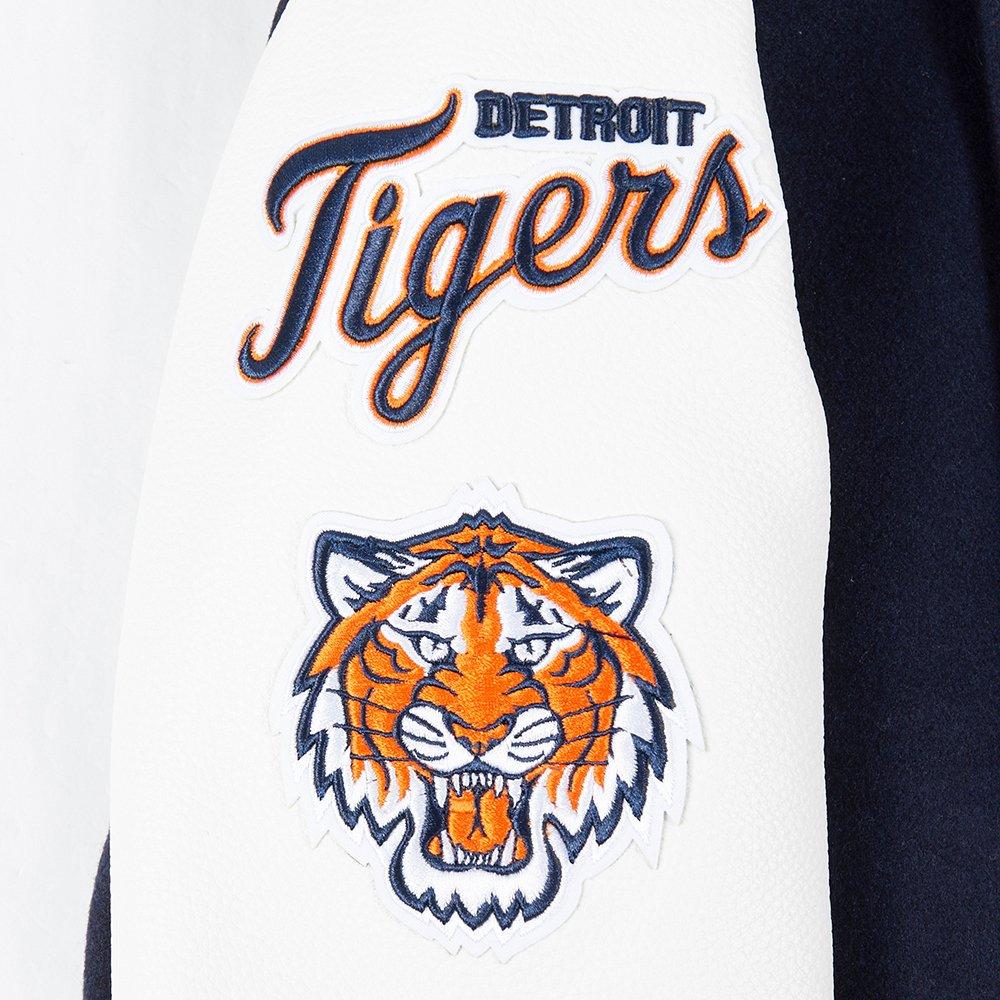 Pro Standard MLB Detroit Tigers Classic Big Boys' Navy Wool Varsity Jacket