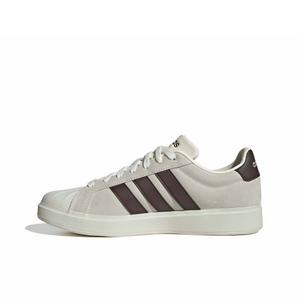 adidas Streettalk "Off White/Dark Brown/Off White" Men's Shoe - OFF WHITE/DK BROWN/OFF WHITE