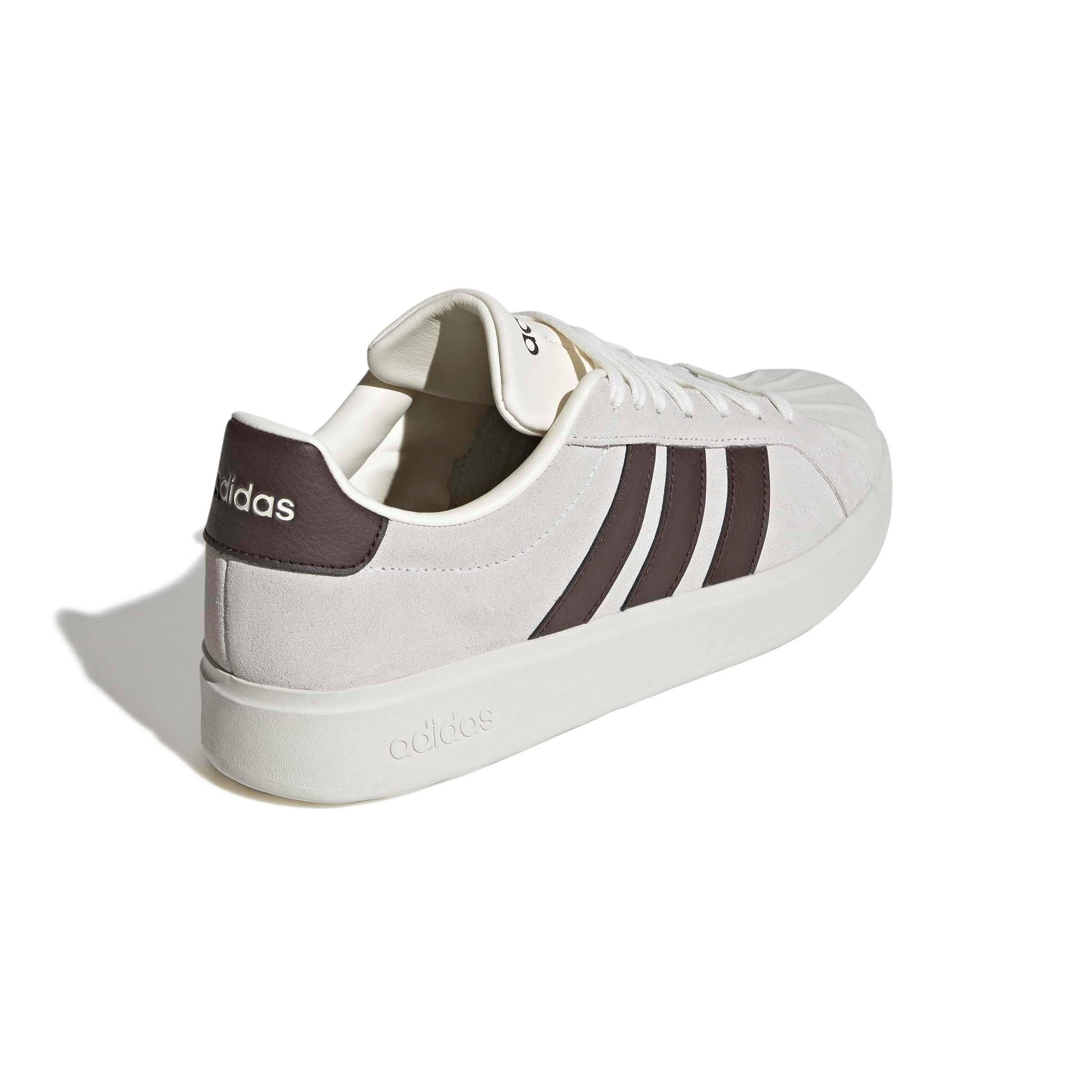 adidas Streettalk "Off White/Dark Brown/Off White" Men's Shoe - OFF WHITE/DK BROWN/OFF WHITE