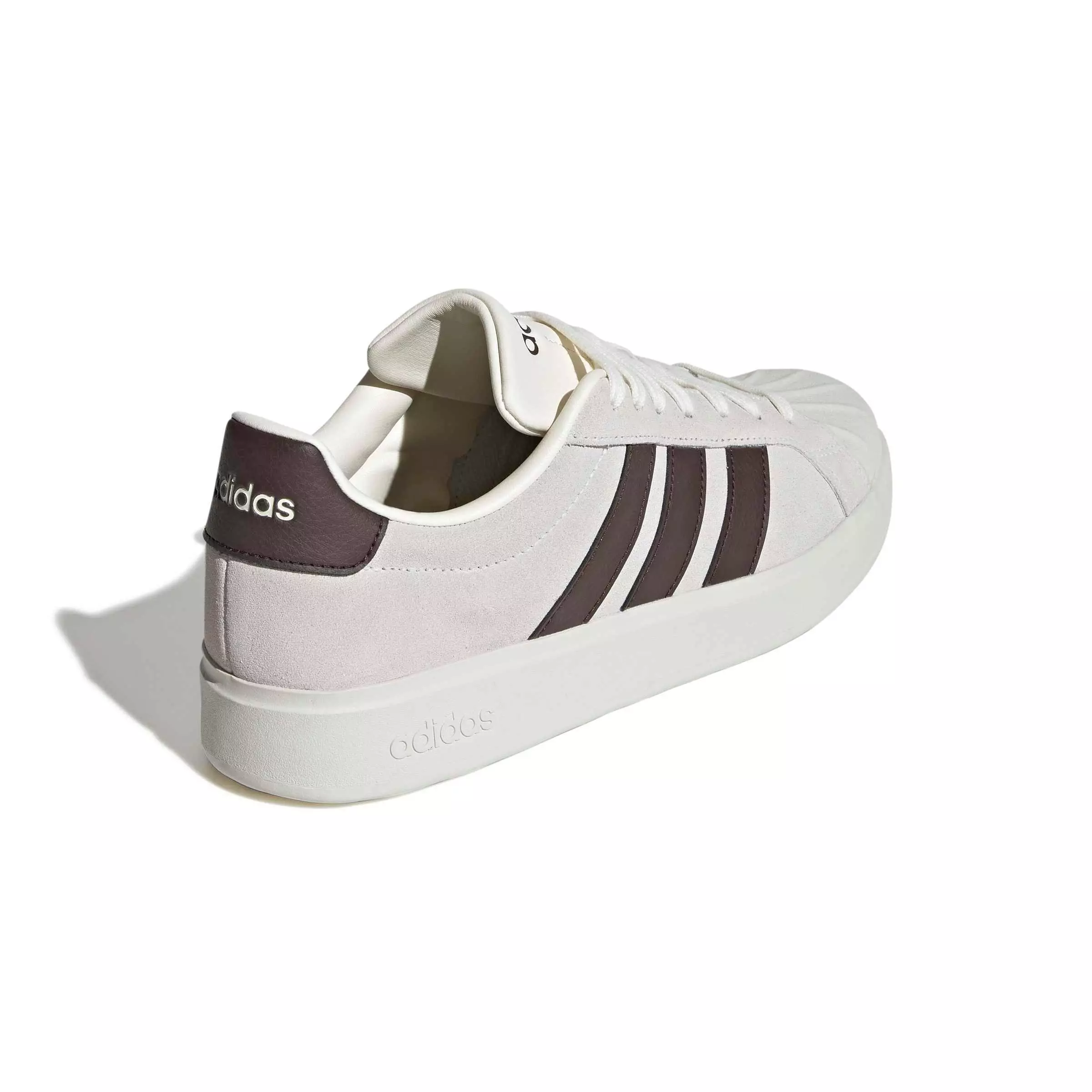 adidas Streettalk "Off White/Dark Brown/Off White" Men's Shoe - OFF WHITE/DK BROWN/OFF WHITE