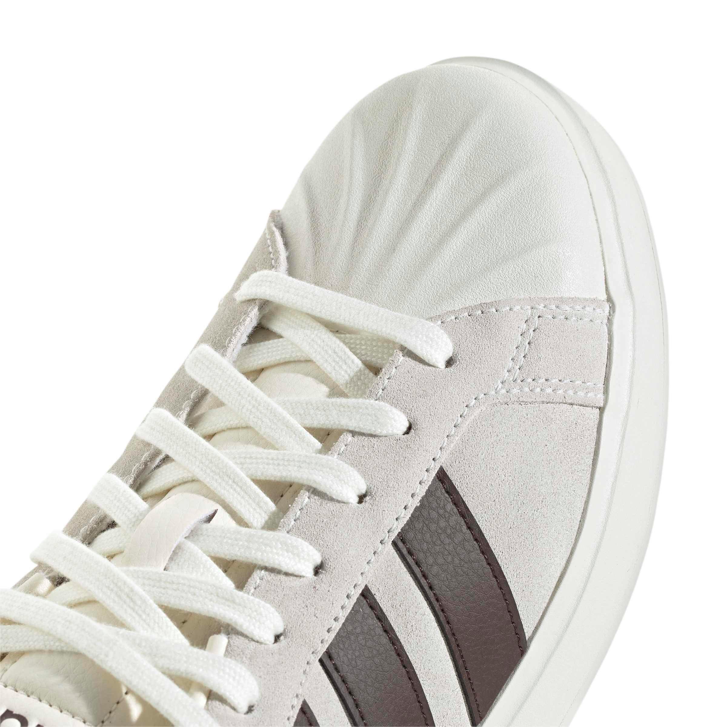 adidas Streettalk "Off White/Dark Brown/Off White" Men's Shoe - OFF WHITE/DK BROWN/OFF WHITE