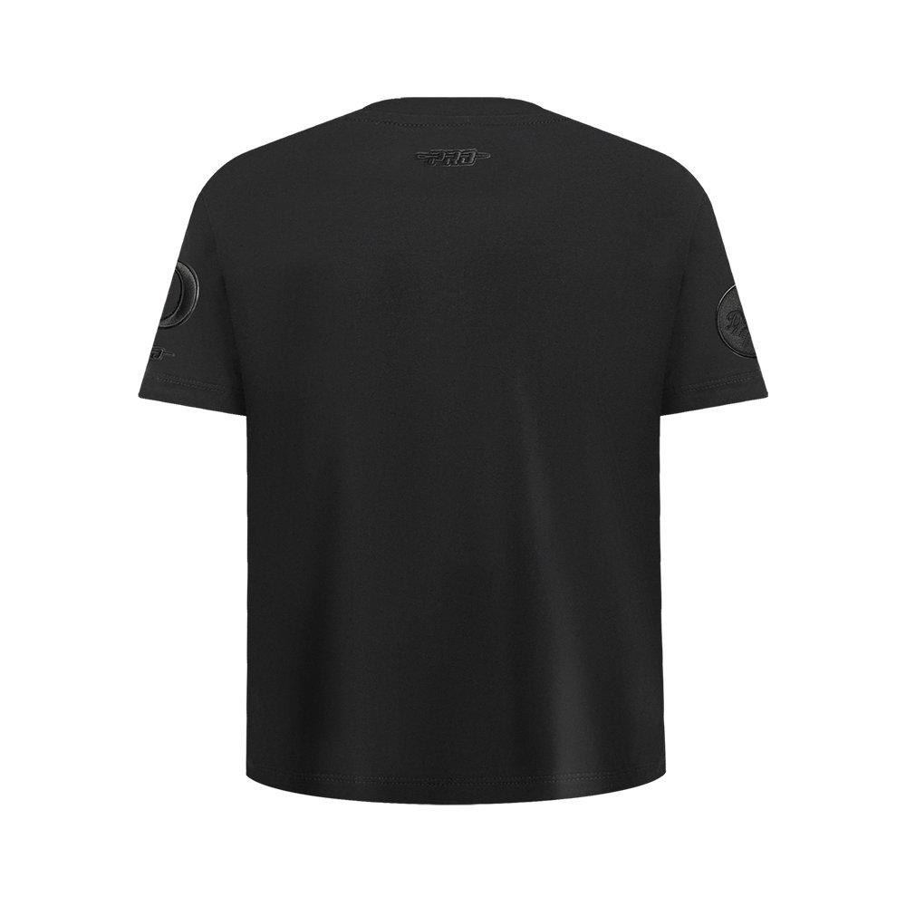 Pro Standard MLB LA Dodgers Triple Black Big Boys' Short Sleeve Top