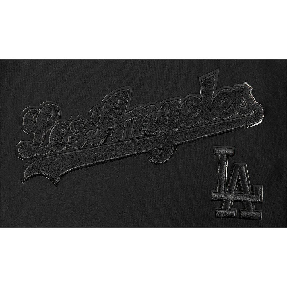 Pro Standard MLB LA Dodgers Triple Black Big Boys' Short Sleeve Top