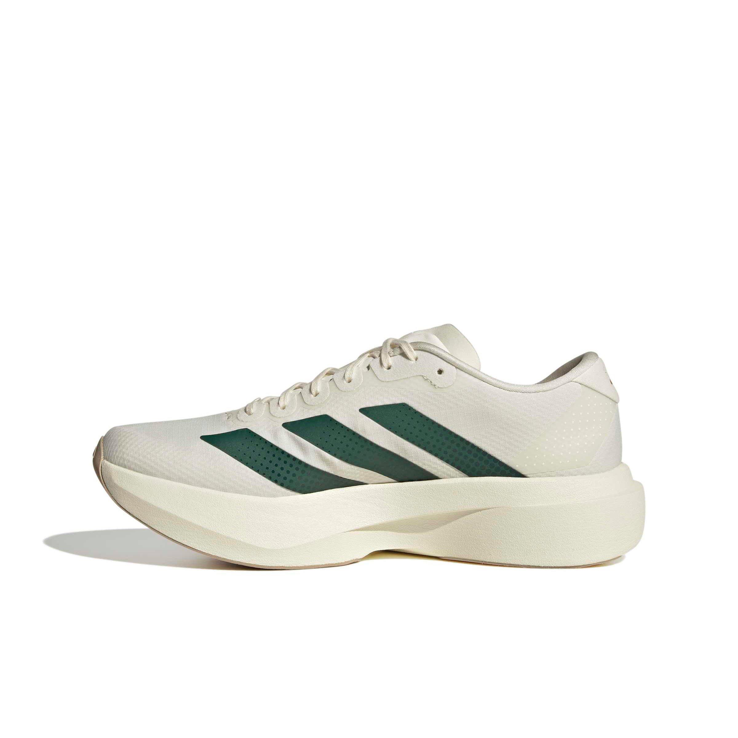 adidas Adizero EVO SL "Off White/Collegiate Green/Team Royal Blue" Men's Running Shoe - OFF WHITE/GREEN/ROYAL