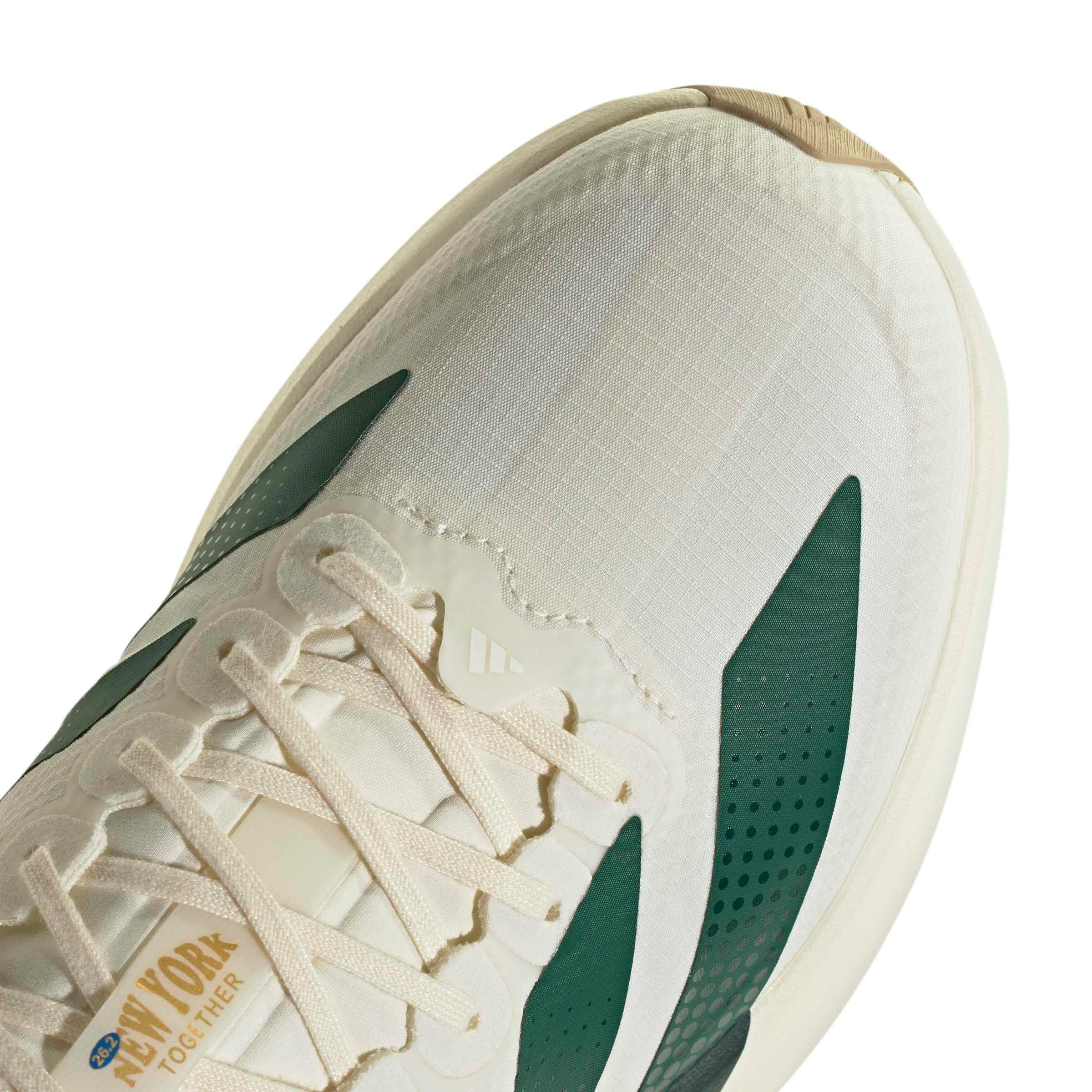 adidas Adizero EVO SL "Off White/Collegiate Green/Team Royal Blue" Men's Running Shoe - OFF WHITE/GREEN/ROYAL