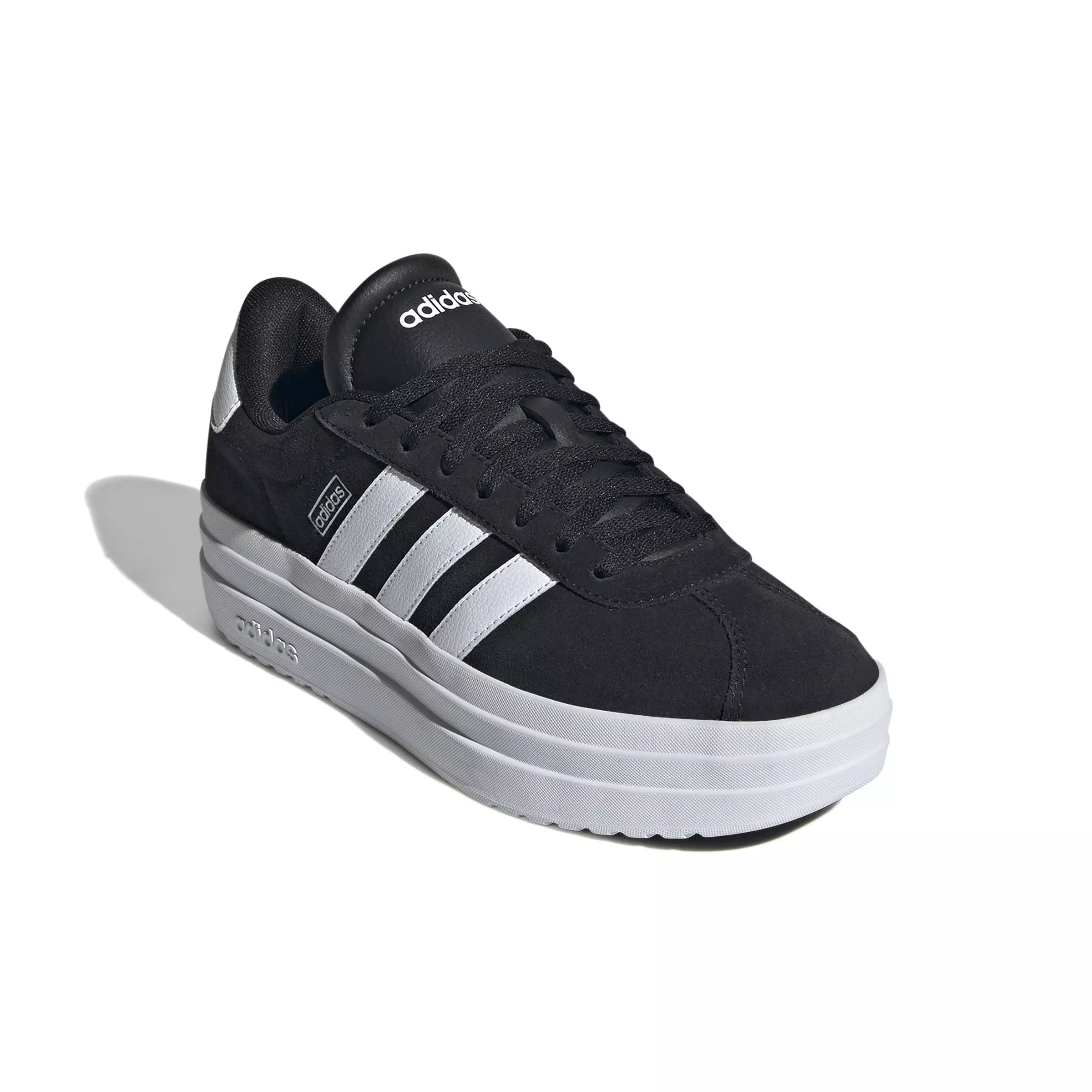 adidas VL Court Bold "Core Black/Ftwr White/Ftwr White" Women's Shoe - BLACK/WHITE/WHITE
