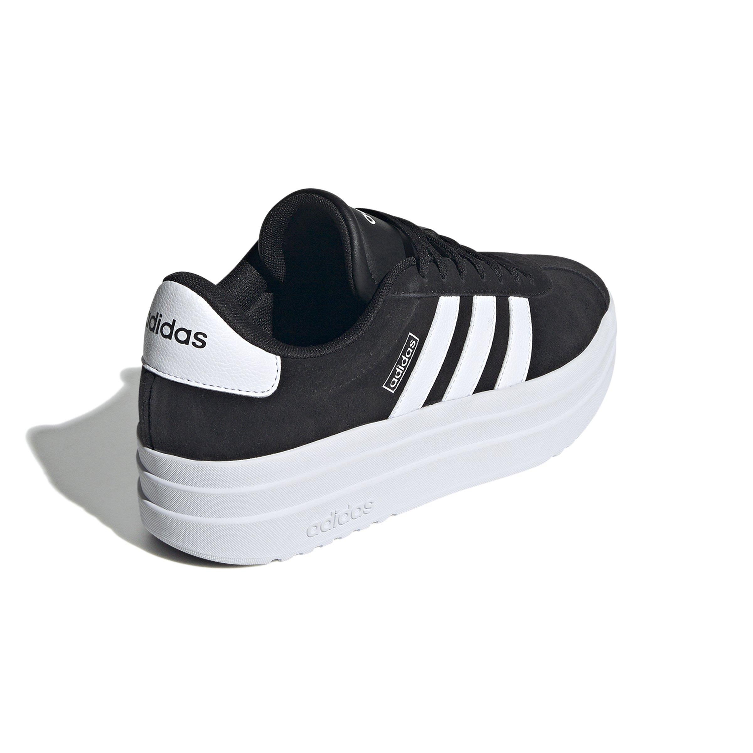 adidas VL Court Bold "Core Black/Ftwr White/Ftwr White" Women's Shoe - BLACK/WHITE/WHITE Thumbnail View 4
