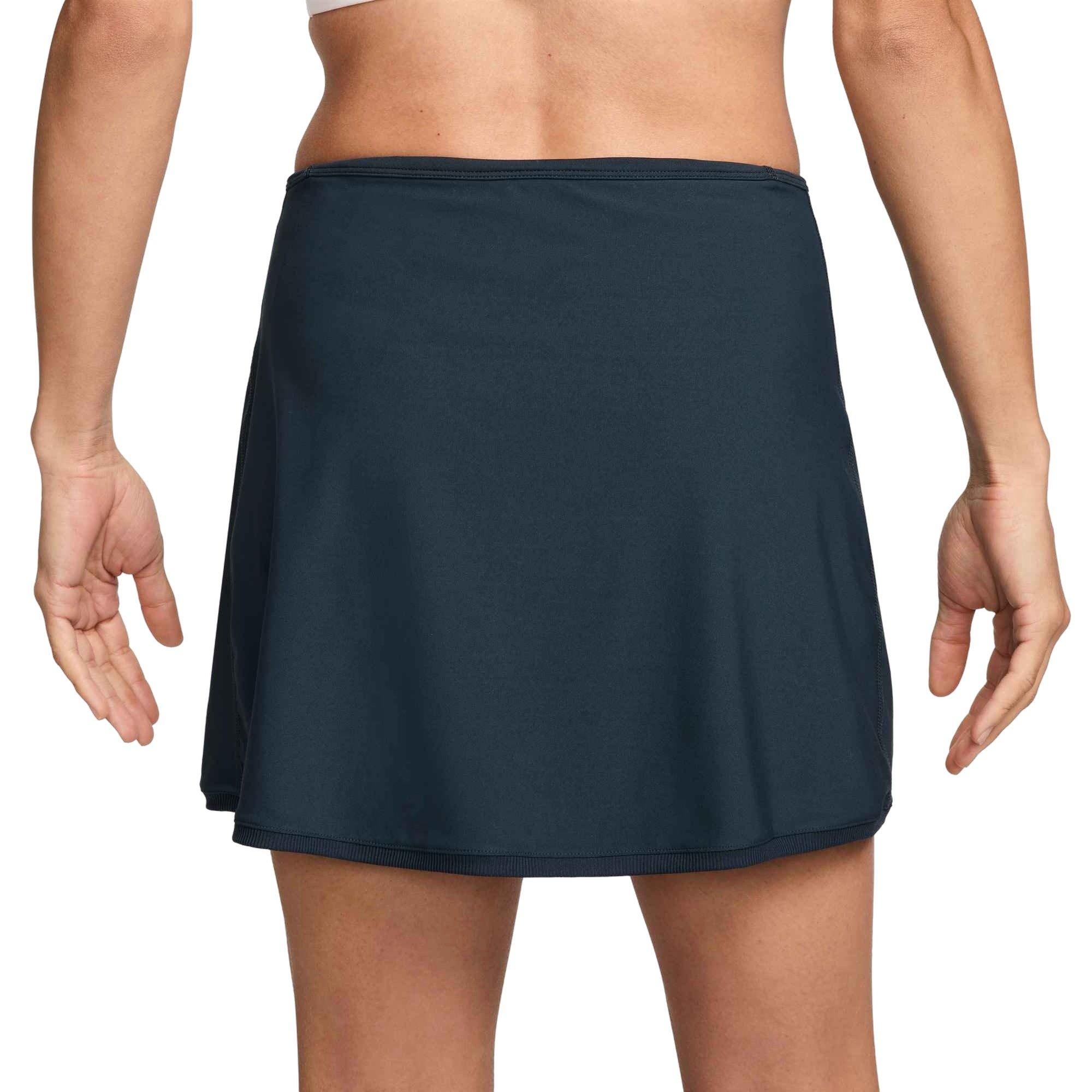 Nike Dri-FIT Victory​ Mid-Rise​ Straight Women's Navy Tennis Skirt