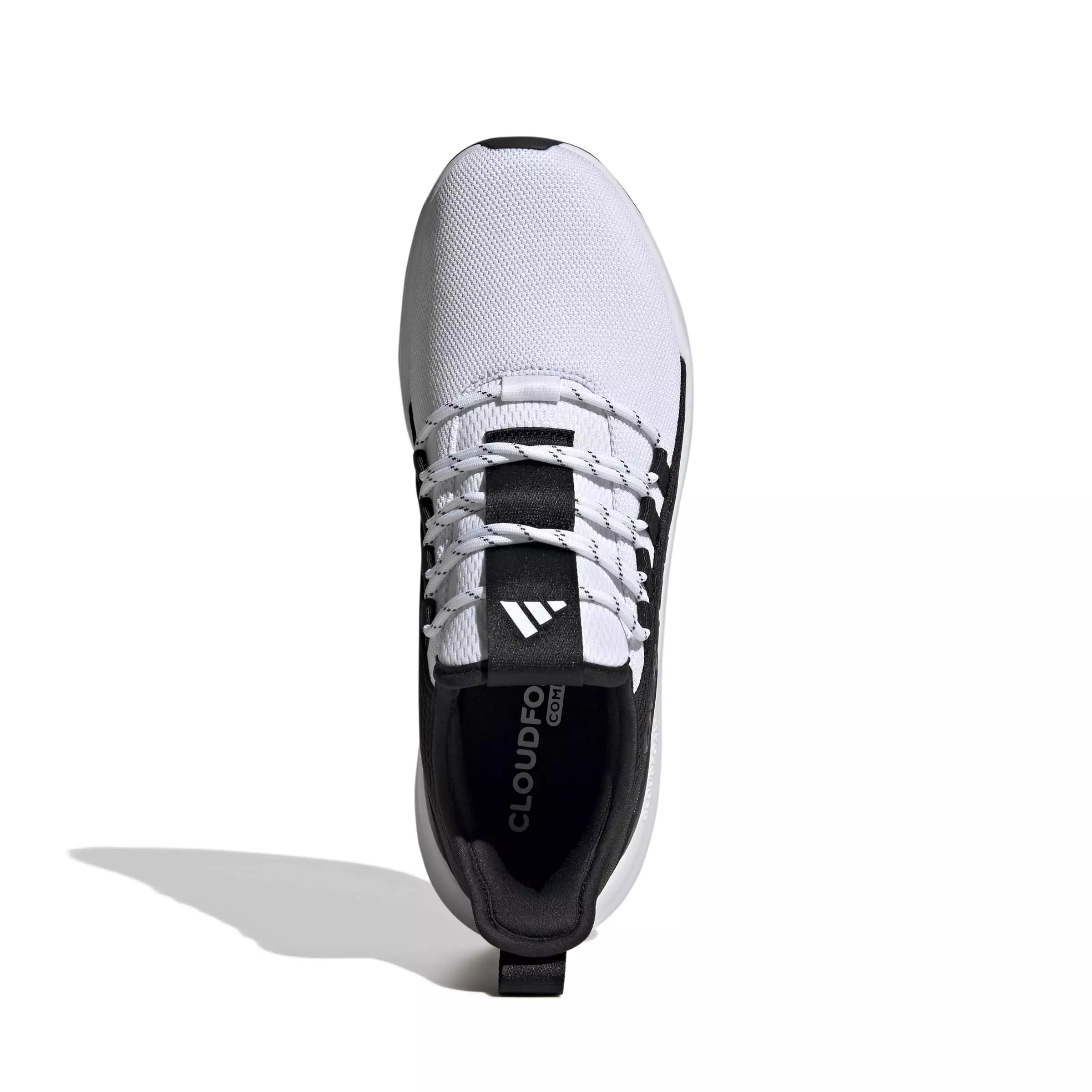 adidas Lite Racer Adapt 8.0 "Ftwr White/Core Black/Carbon" Men's Shoe - WHITE/BLACK/CARBON
