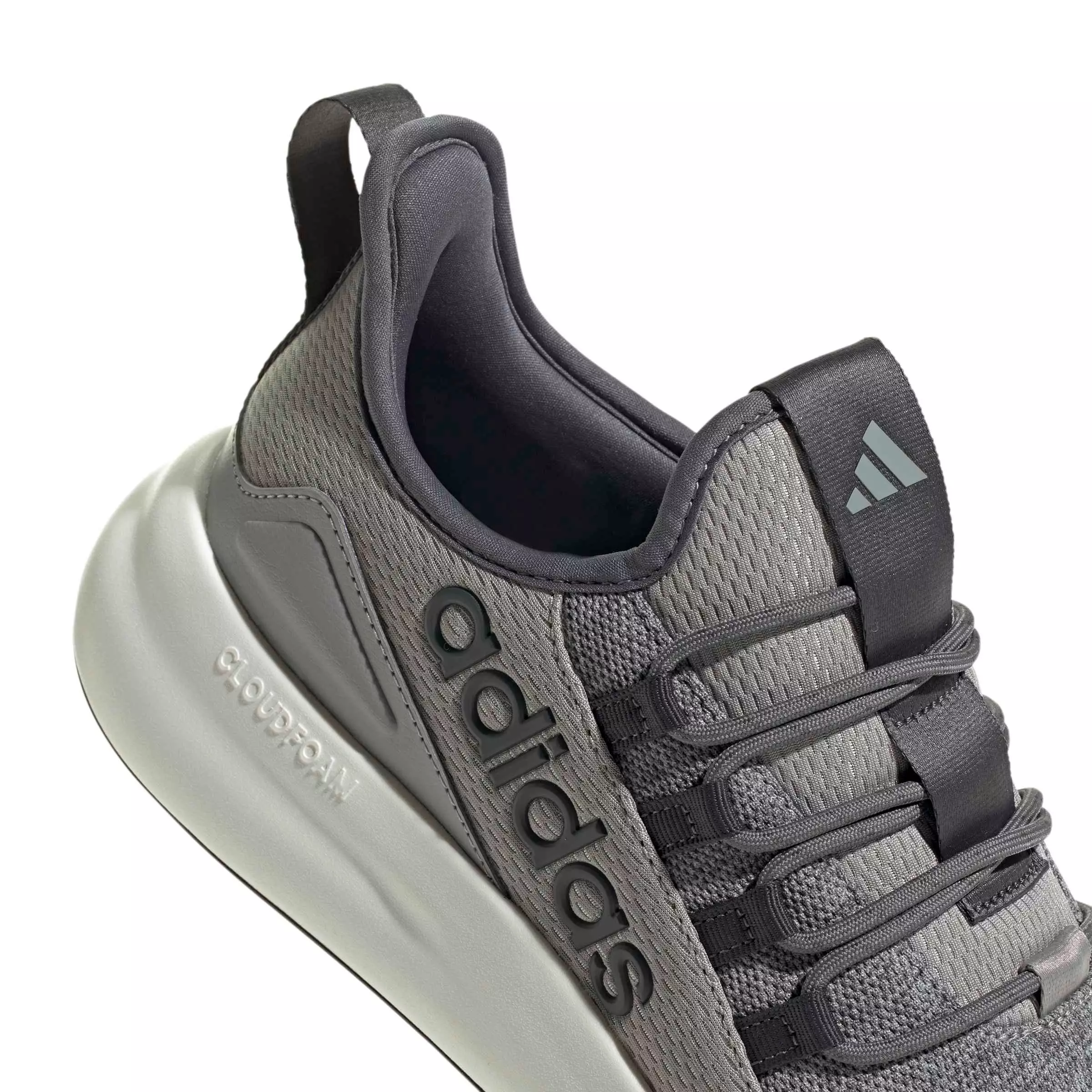 adidas Lite Racer Adapt 8.0 "Mgh Solid Grey/Grey Four/Grey Six" Men's Shoe - GREY/GREY/GREY