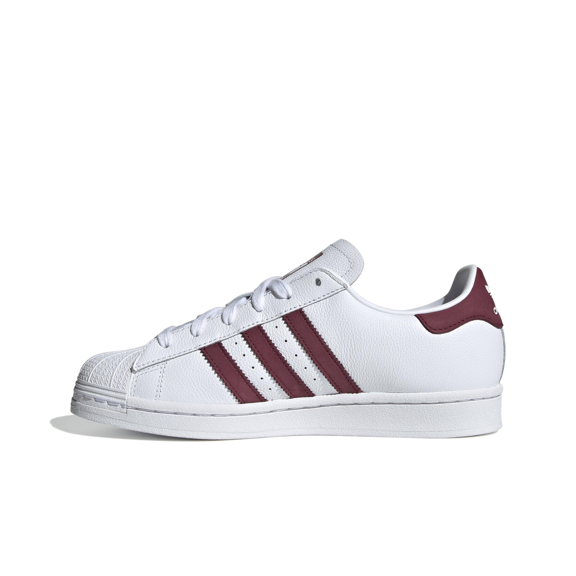 adidas Originals Superstar Women's "Ftwr White/Shadow Red/Ftwr White" Shoe