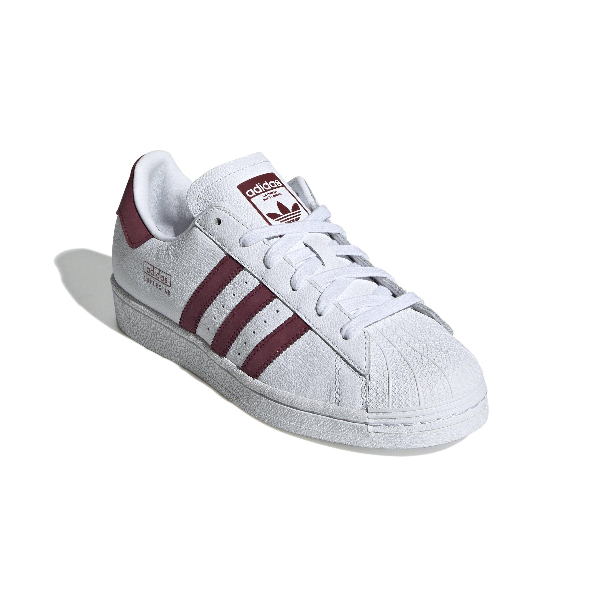 adidas Originals Superstar Women's "Ftwr White/Shadow Red/Ftwr White" Shoe