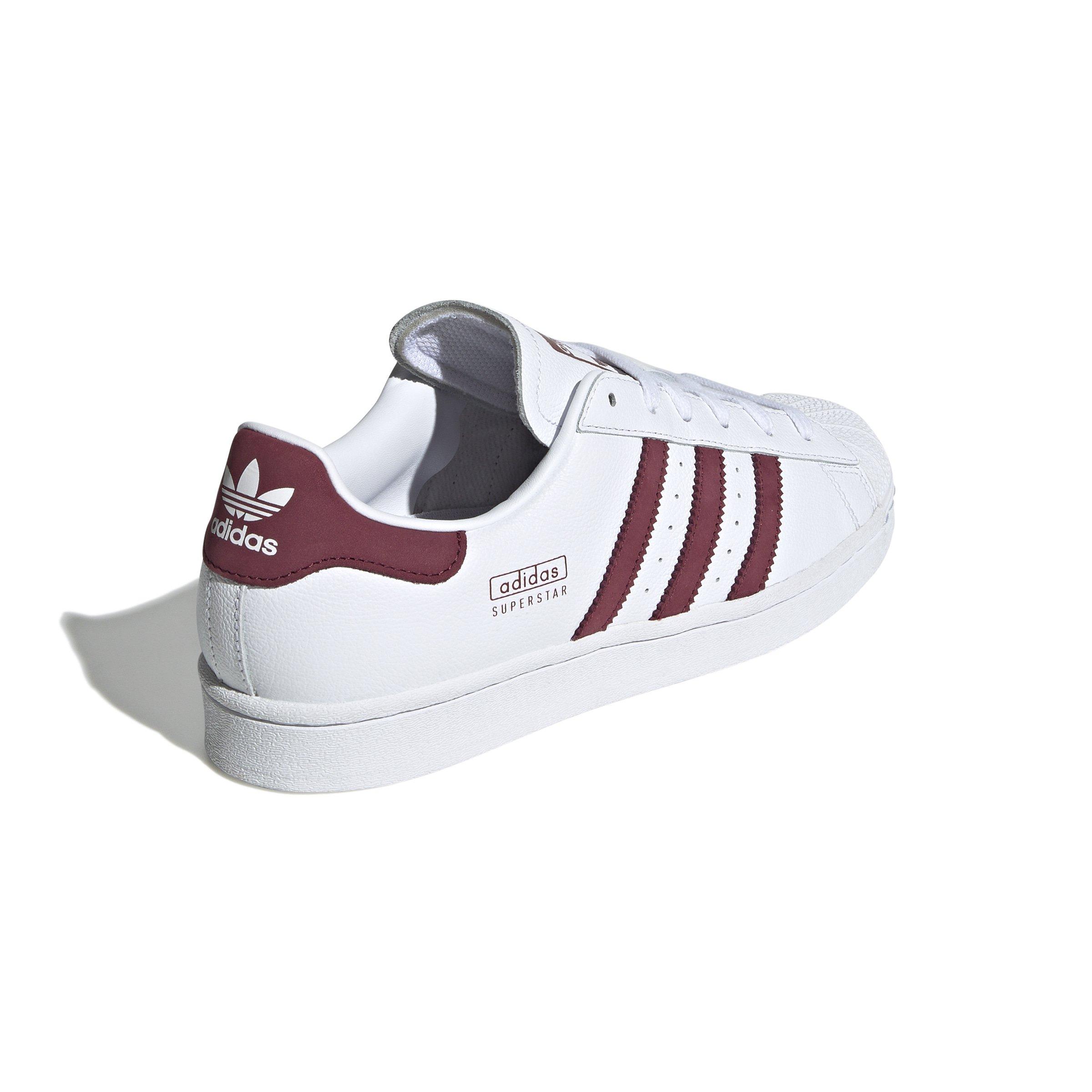 adidas Originals Superstar Women's "Ftwr White/Shadow Red/Ftwr White" Shoe