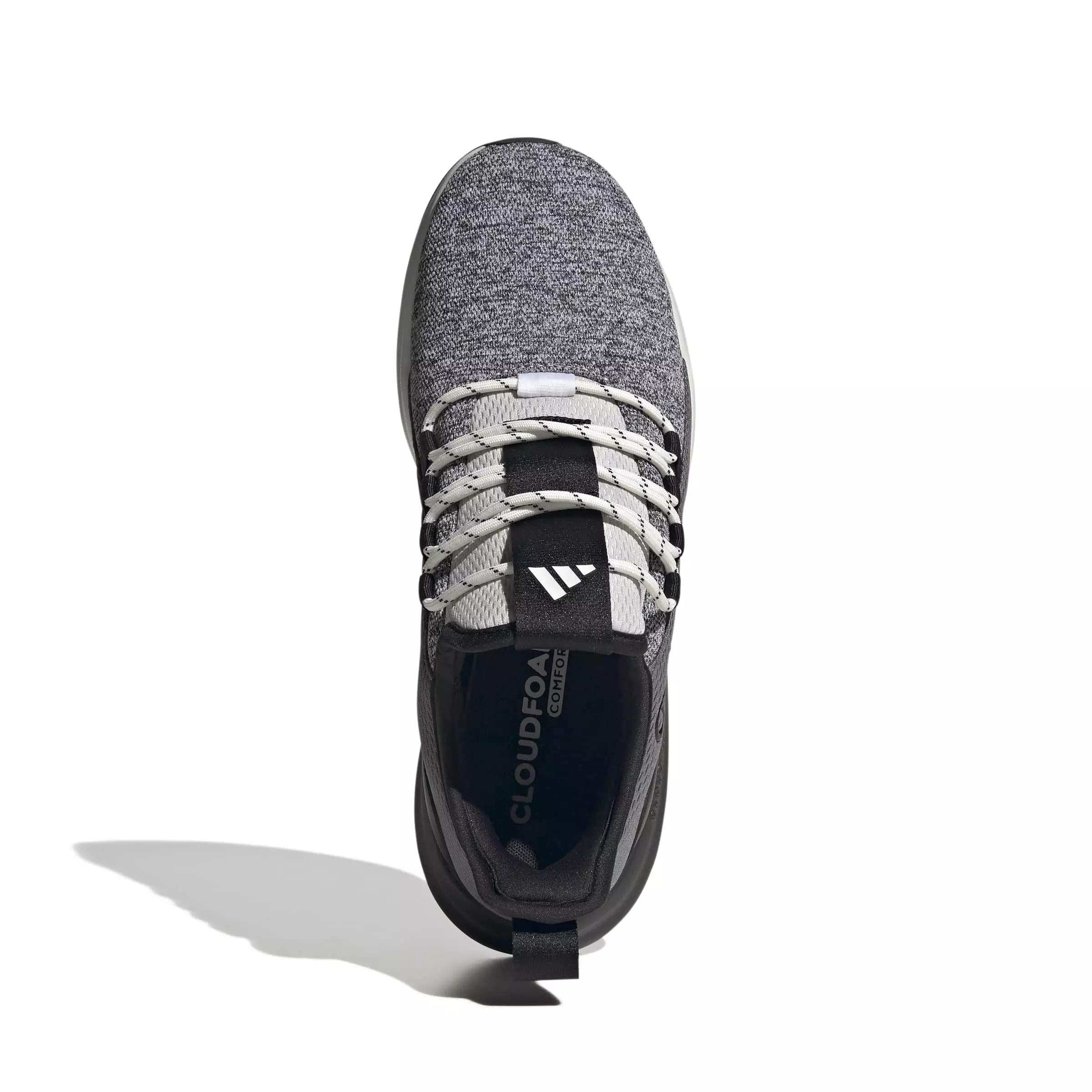 adidas Lite Racer Adapt 8.0 "Grey One/Grey Four/Core Black" Men's Wide Shoe - GREY/GREY/BLACK
