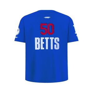Pro Standard Big Boys' MLB LA Dodgers Mookie Betts #50 Classic Player Name & Number Taping Top