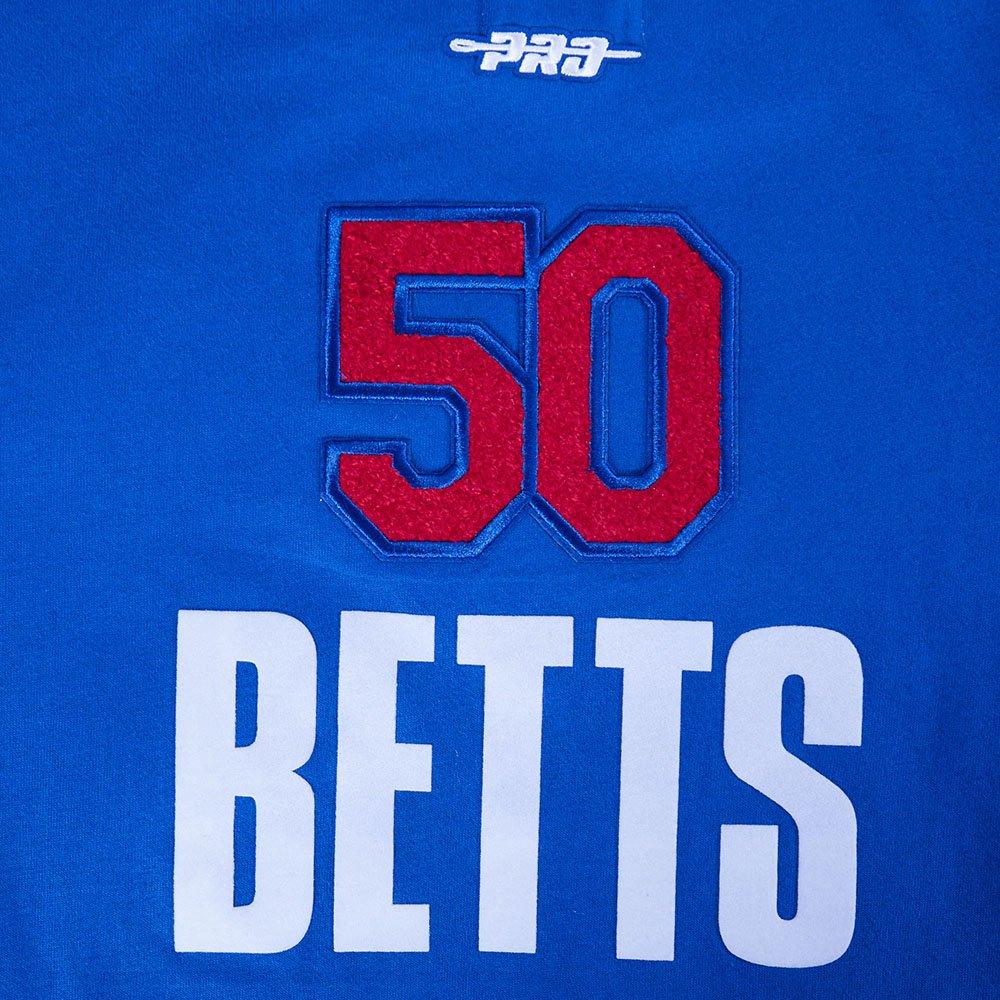 Pro Standard MLB LA Dodgers Mookie Betts #50 Classic Player Name & Number Big Boys' Taping Top