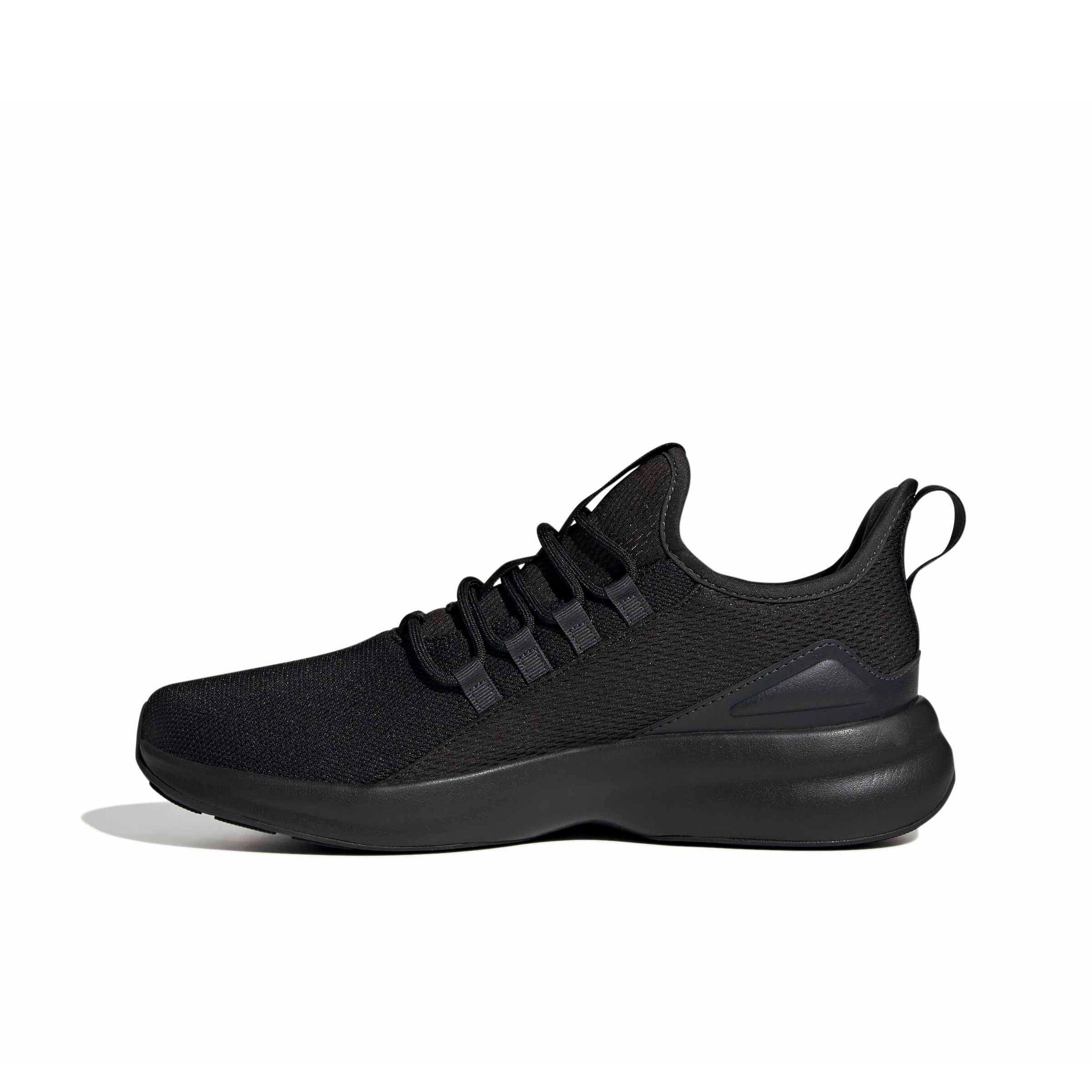 adidas Lite Racer Adapt 8.0 "Core Black/Core Black/Carbon" Men's Wide Shoe - BLACK/BLACK/CARBON