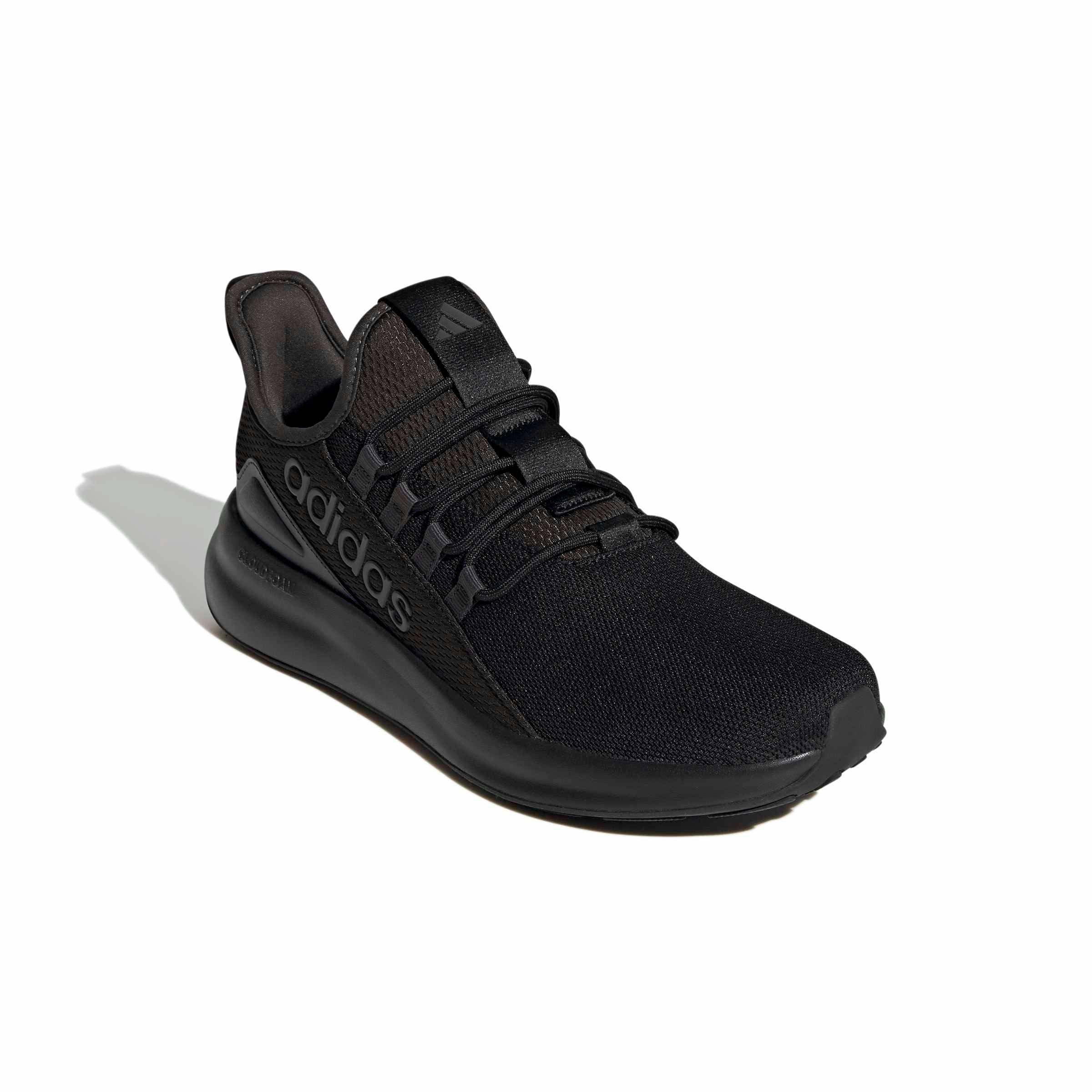 adidas Lite Racer Adapt 8.0 "Core Black/Core Black/Carbon" Men's Wide Shoe - BLACK/BLACK/CARBON