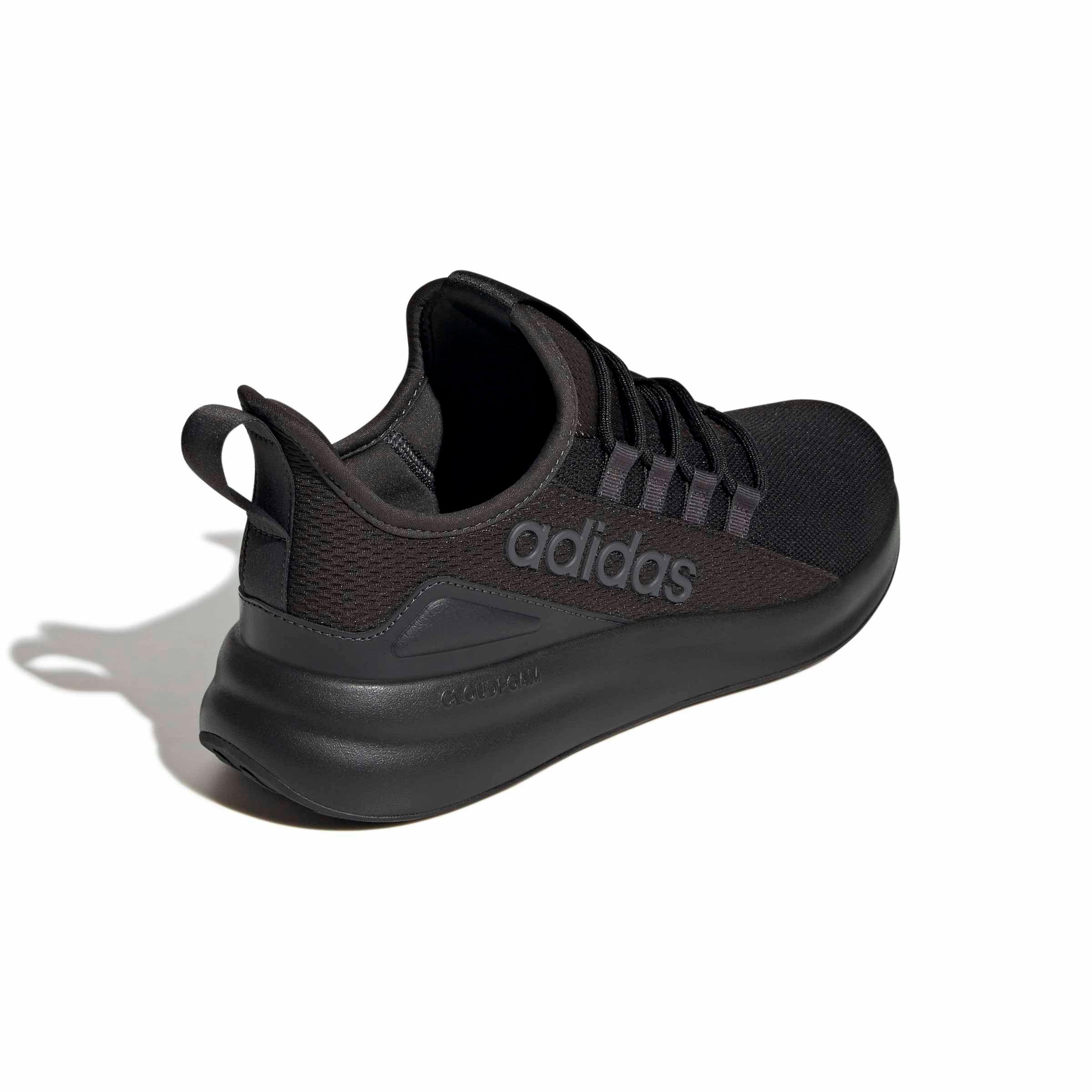 adidas Lite Racer Adapt 8.0 "Core Black/Core Black/Carbon" Men's Wide Shoe - BLACK/BLACK/CARBON